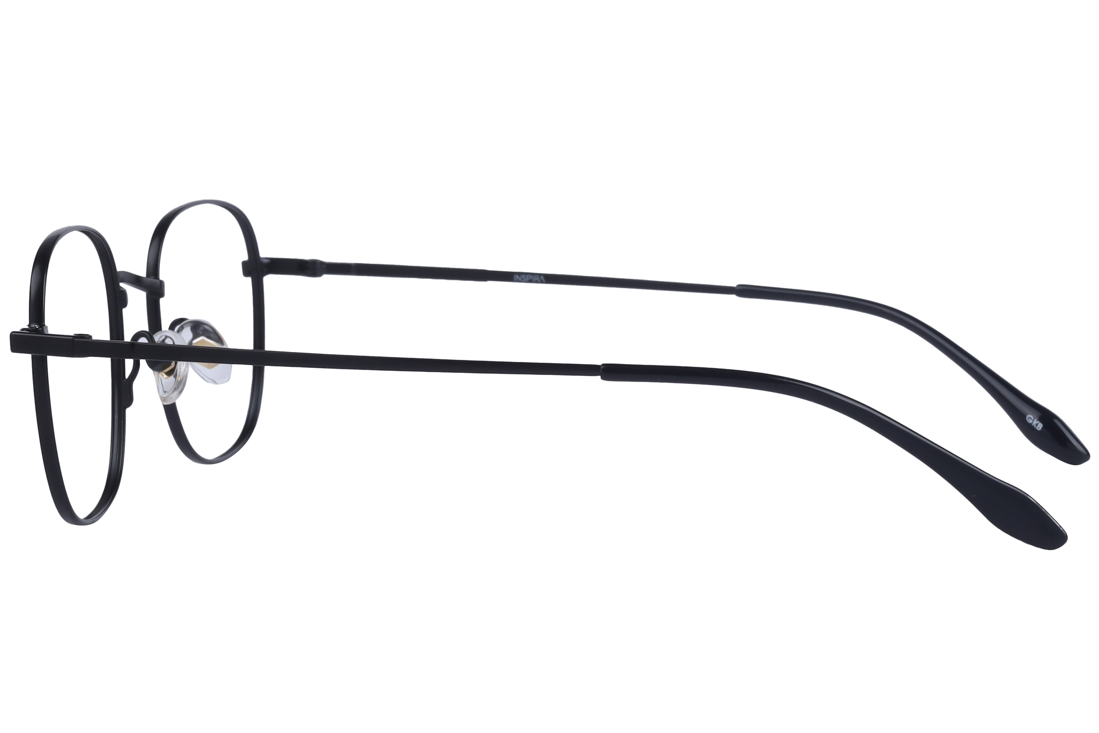 Inspira 50433-FW Frame Black Unisex Full Metal Frame — view 3