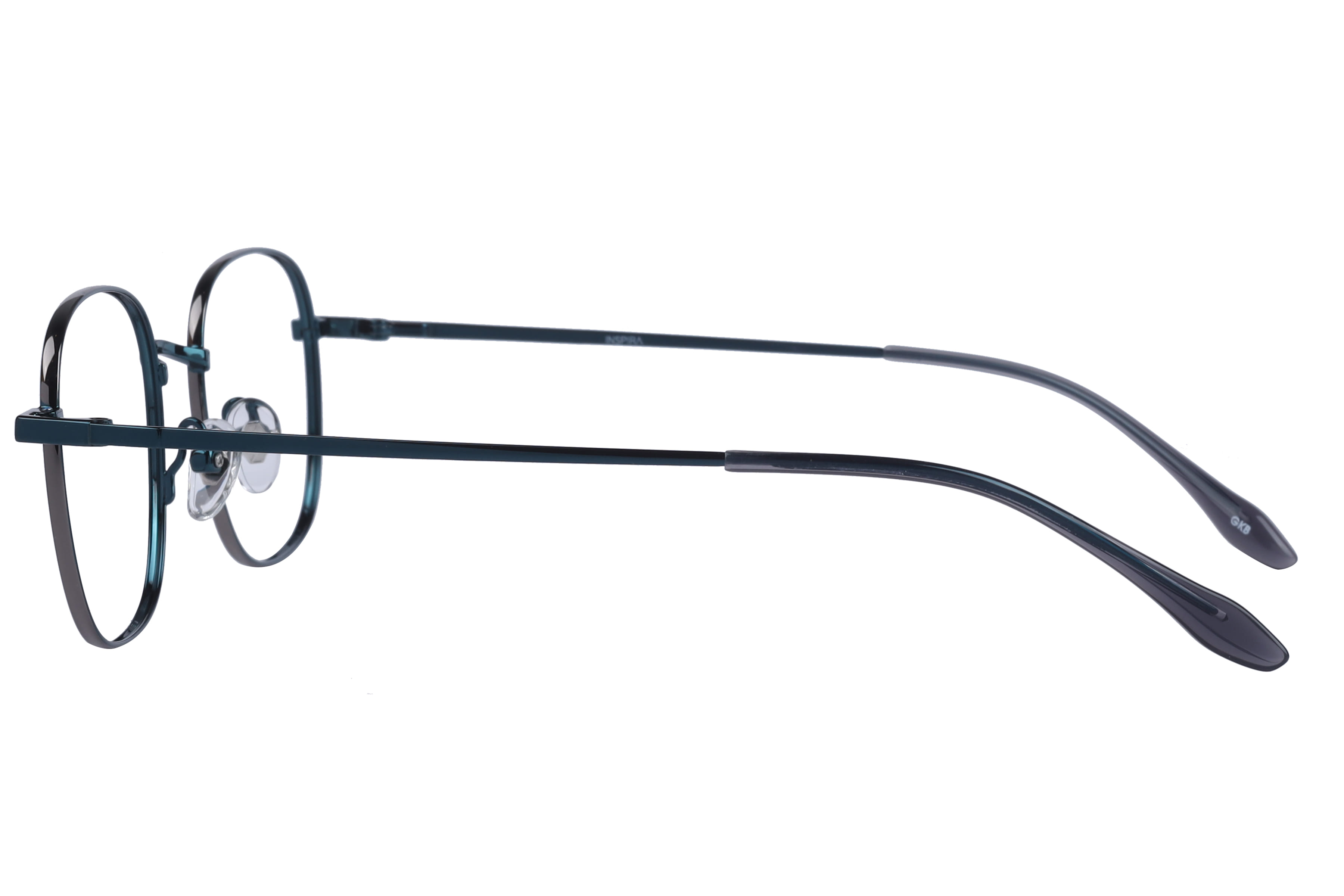 Inspira 50433-FW Frame Blue Unisex Full Metal Frame — Blue frame — view 2