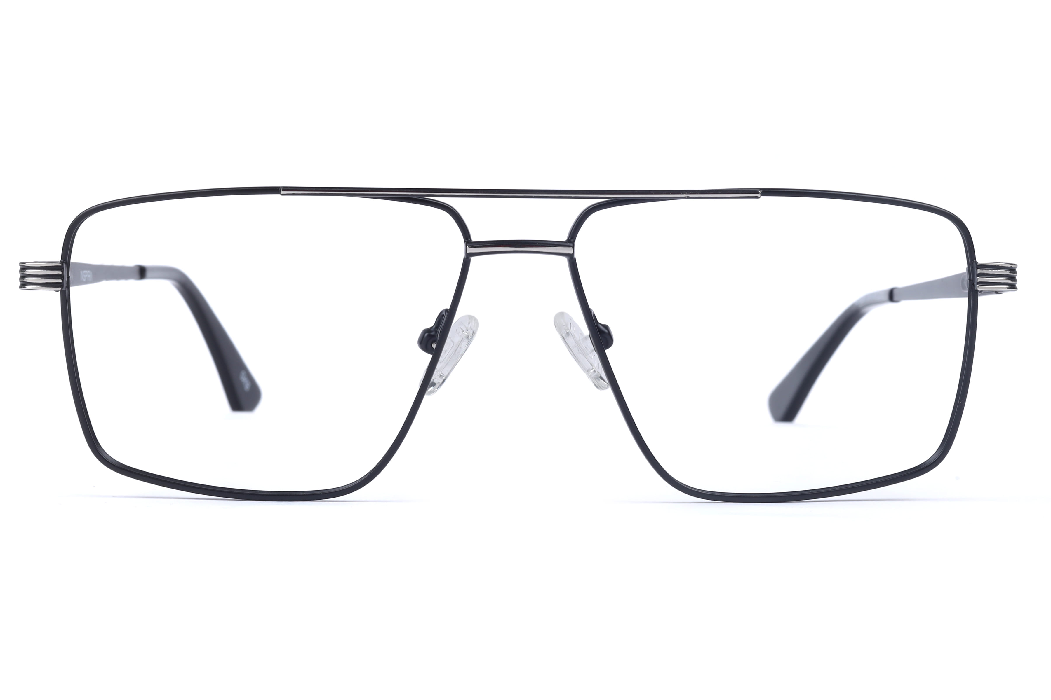 Inspira NSV63304 Frame Matt Black Male Full Metal Frame — Matt Black frame — view 2