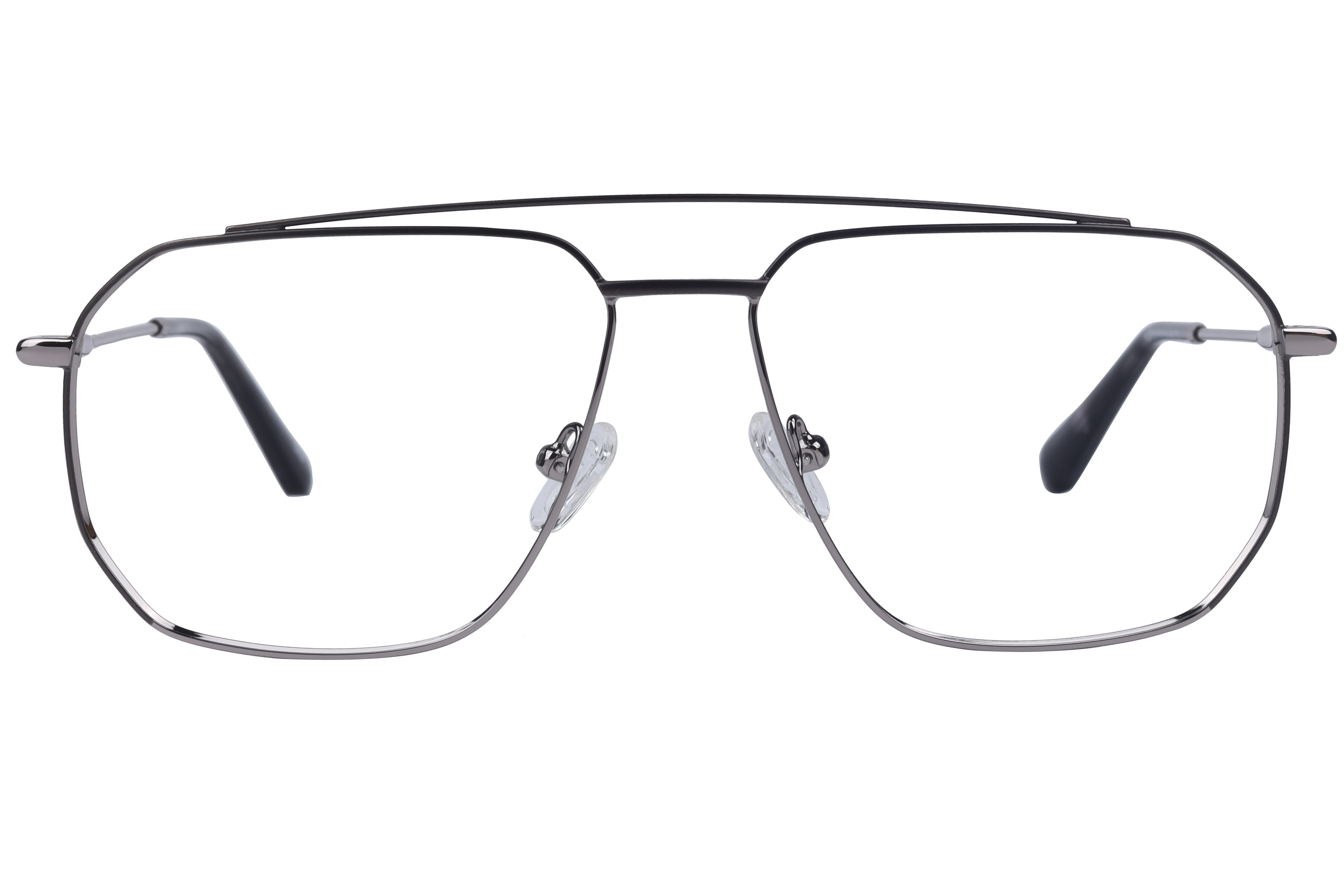Inspira YJ-0236 Frame Gun Metal Male Full Metal Frame — Gun Metal frame — view 1