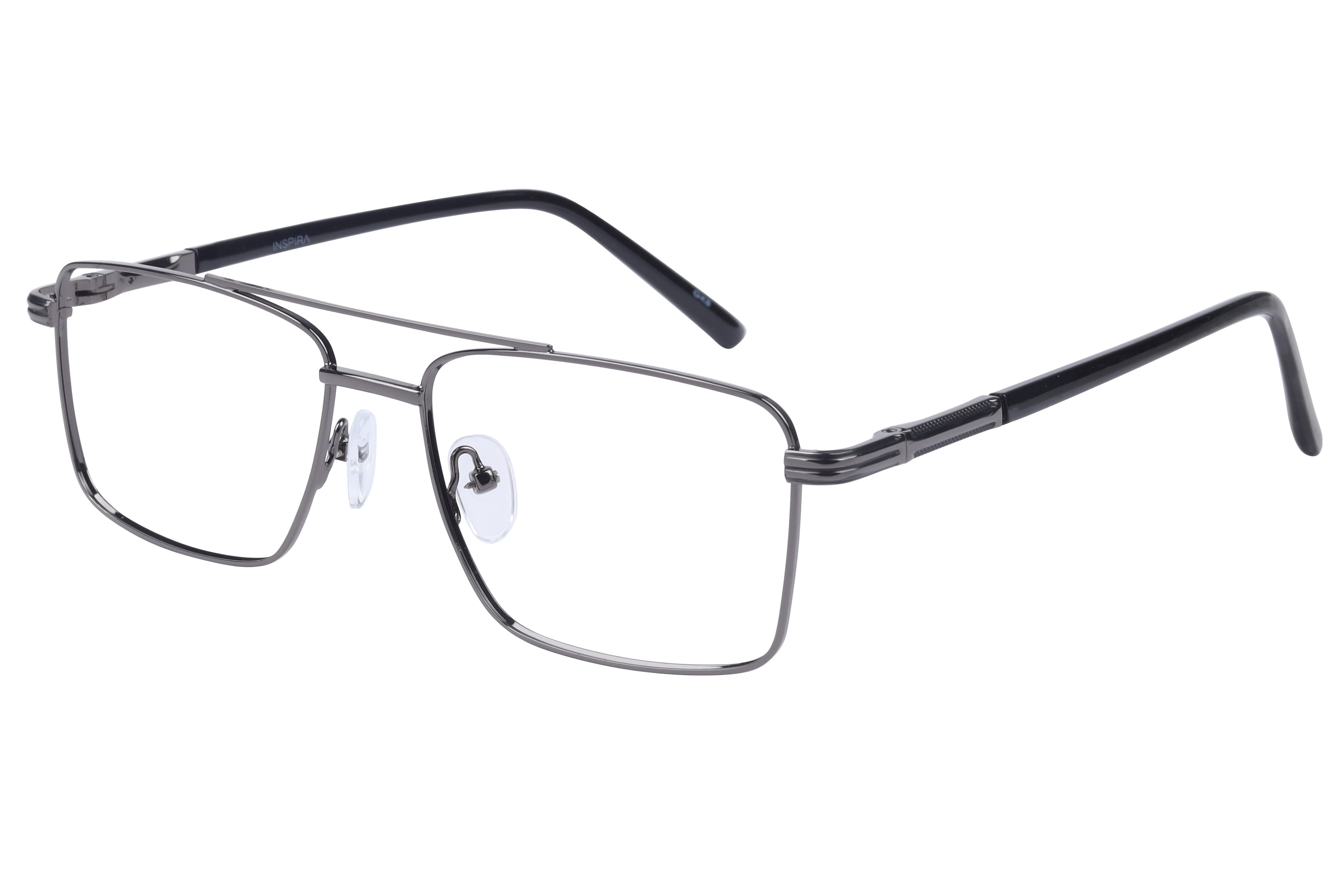 Inspira YM8602 Frame Gun Metal Male Full Metal Frame — Gun Metal frame — view 1