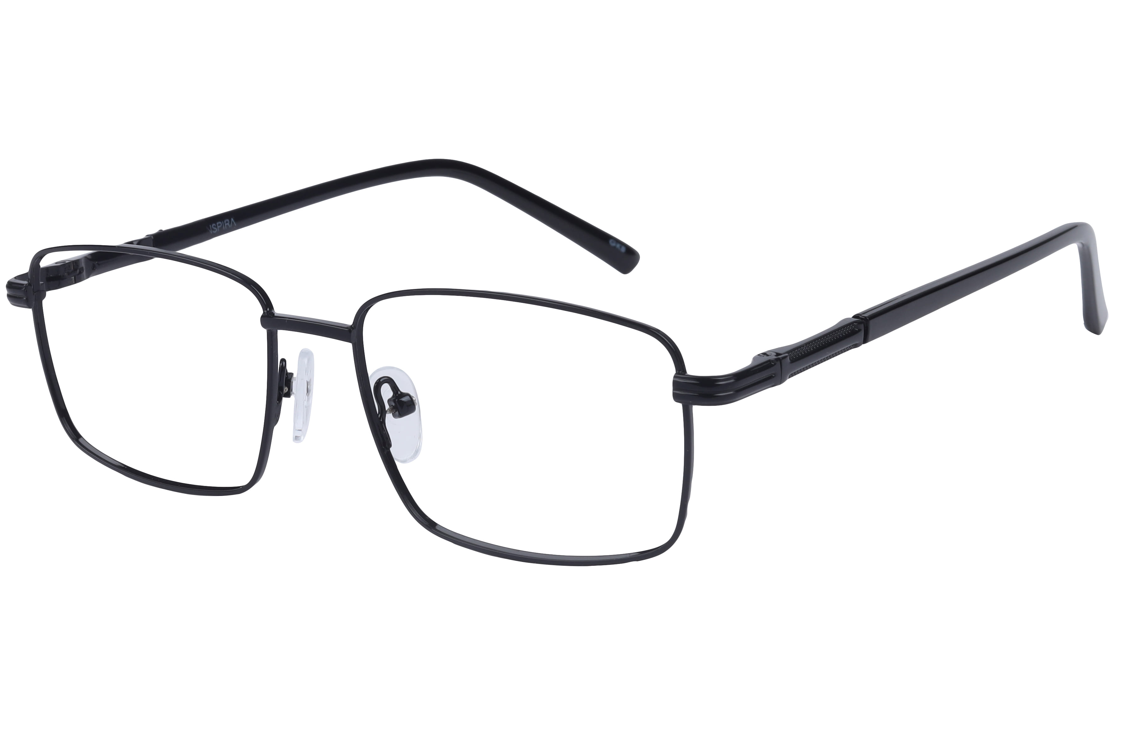 Inspira YM8604 Frame Black Male Full Metal Frame — Black frame — view 1