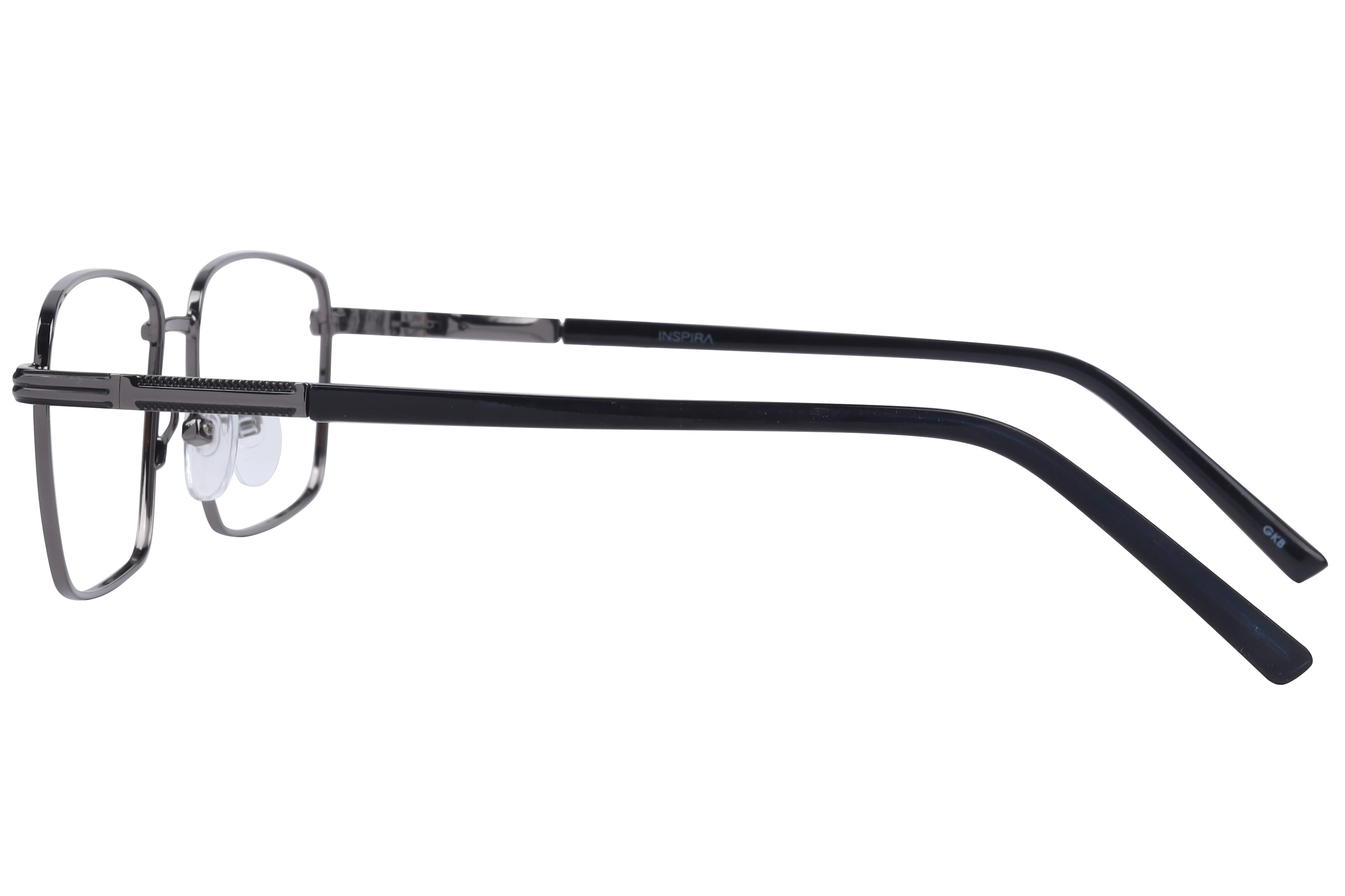 Inspira YM8604 Frame Gun Metal Male Full Metal Frame — Gun Metal frame — view 3