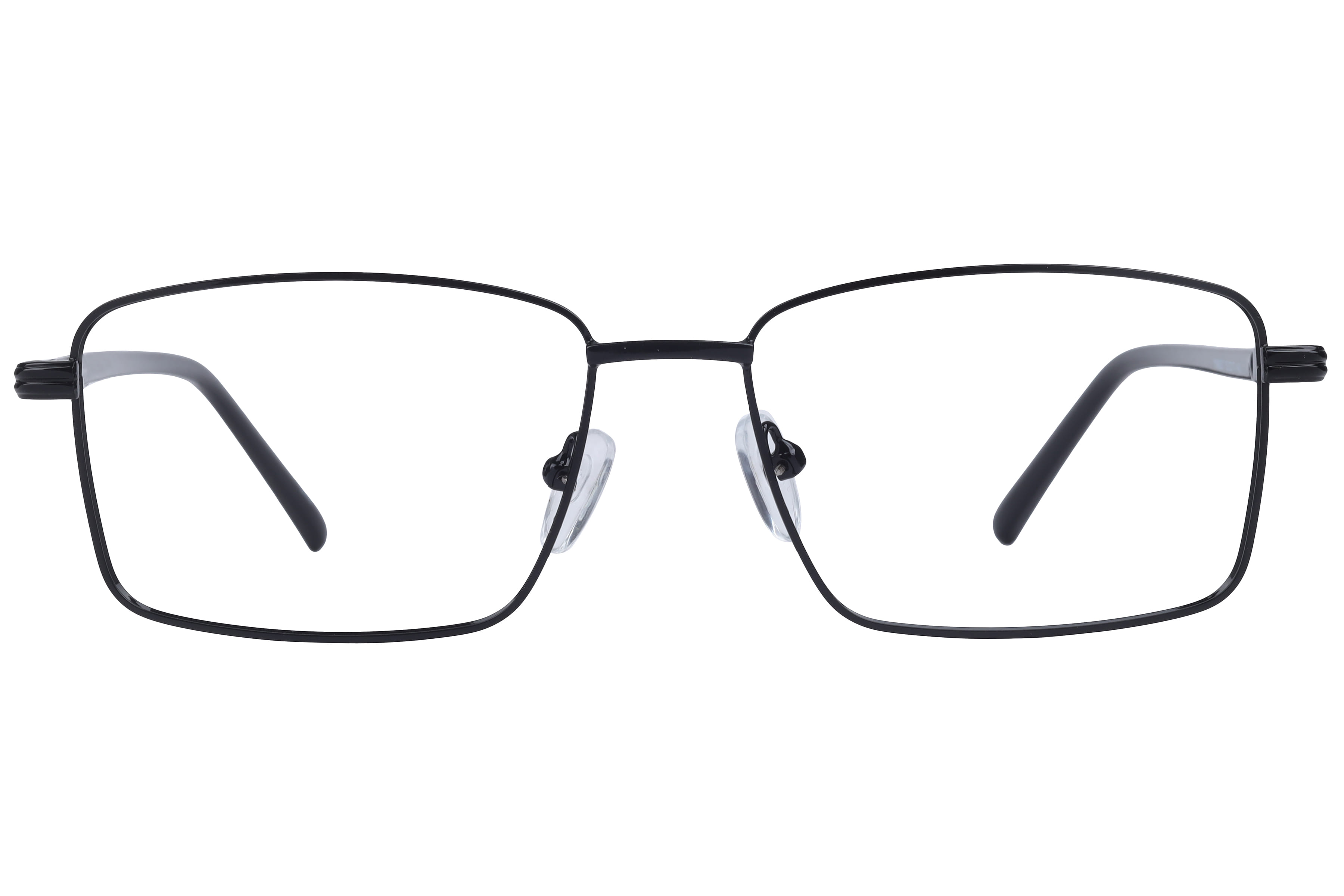 Inspira YM8607 Frame Black Male Full Metal Frame — Black frame — view 2