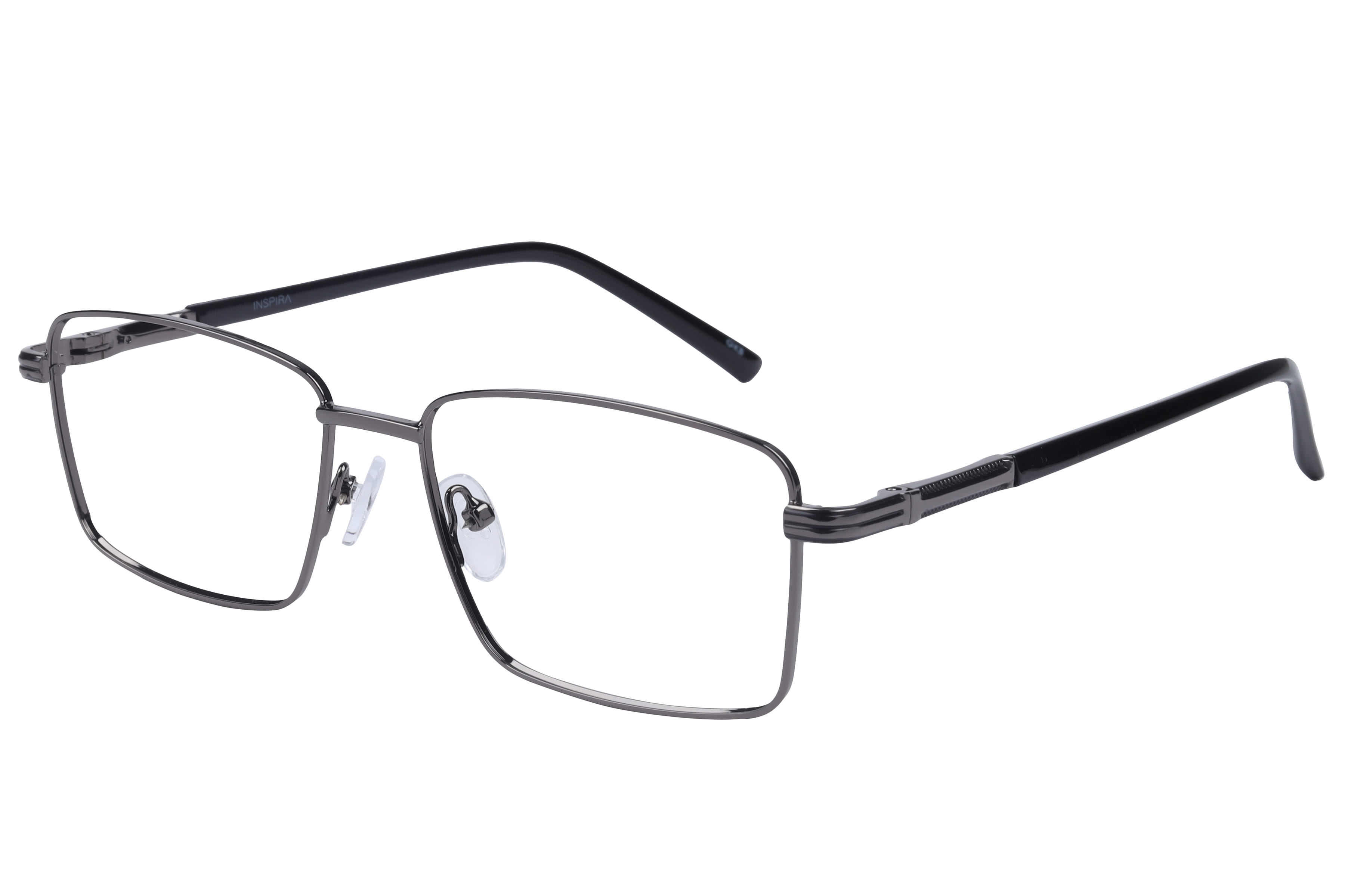 Inspira YM8607 Frame Gun Metal Male Full Metal Frame — Gun Metal frame — view 1