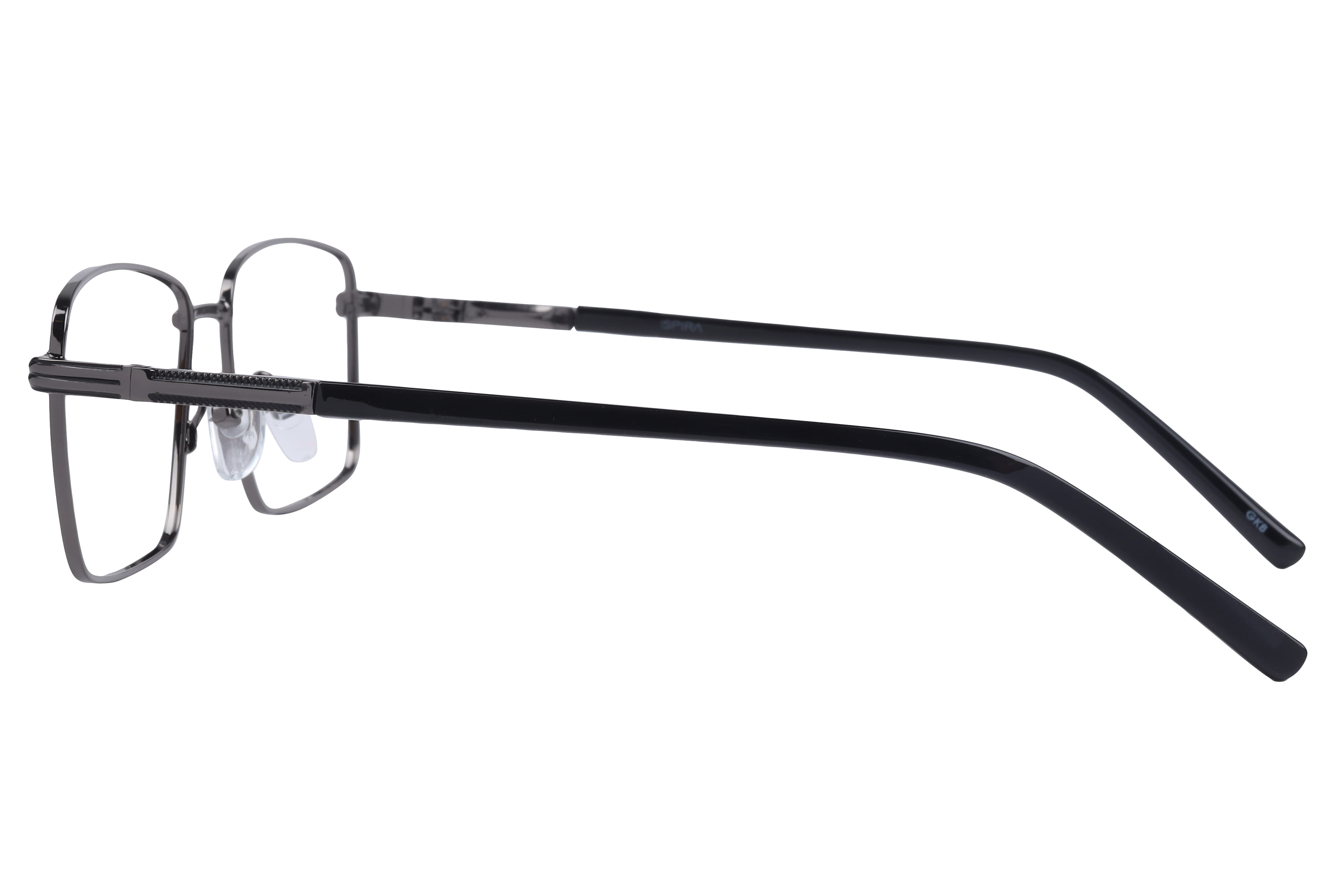 Inspira YM8607 Frame Gun Metal Male Full Metal Frame — Gun Metal frame — view 2