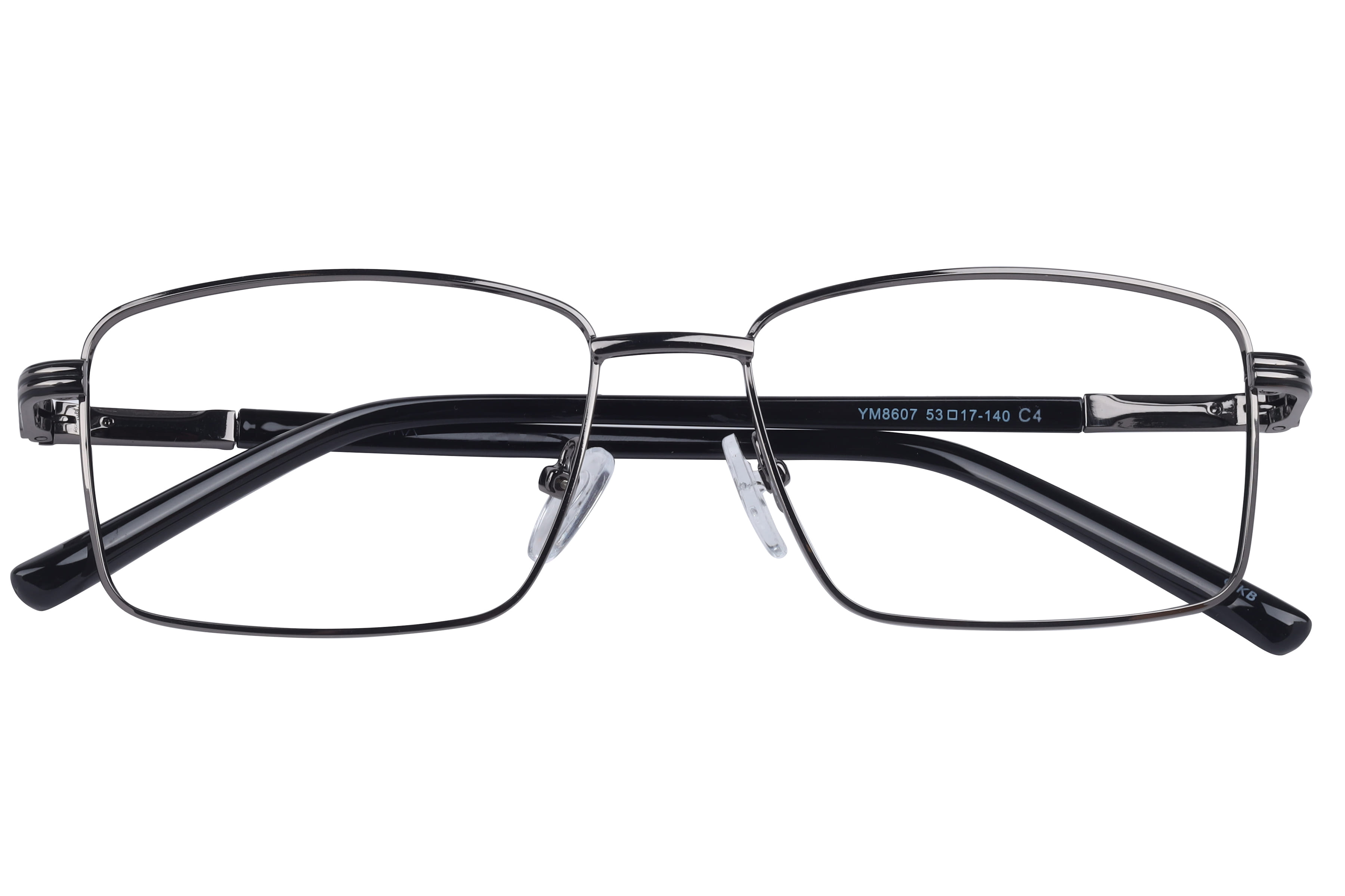 Inspira YM8607 Frame Gun Metal Male Full Metal Frame — Gun Metal frame — view 3