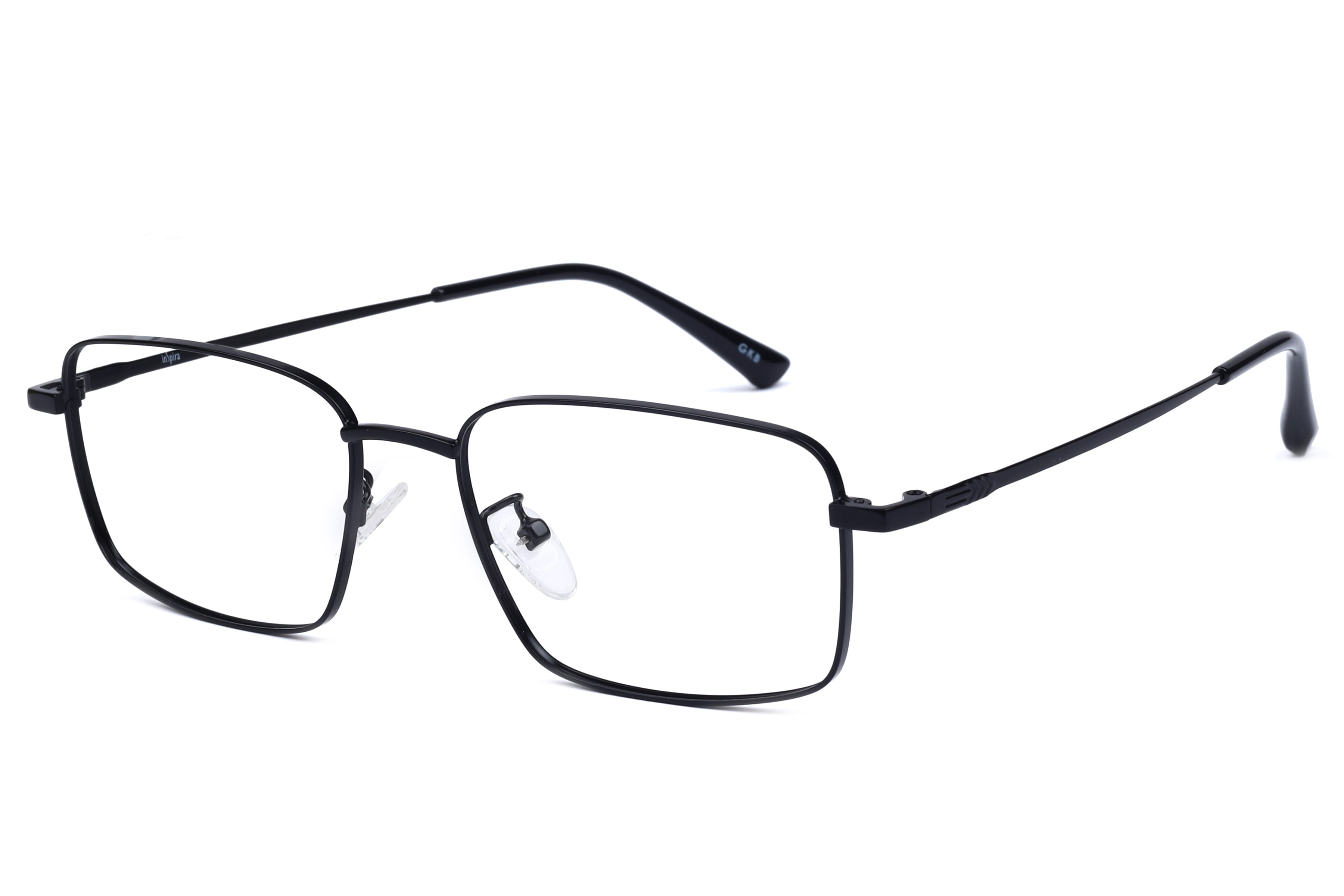 Inspira 35117 Frame Black Male Full Metal Frame — Black frame — view 1