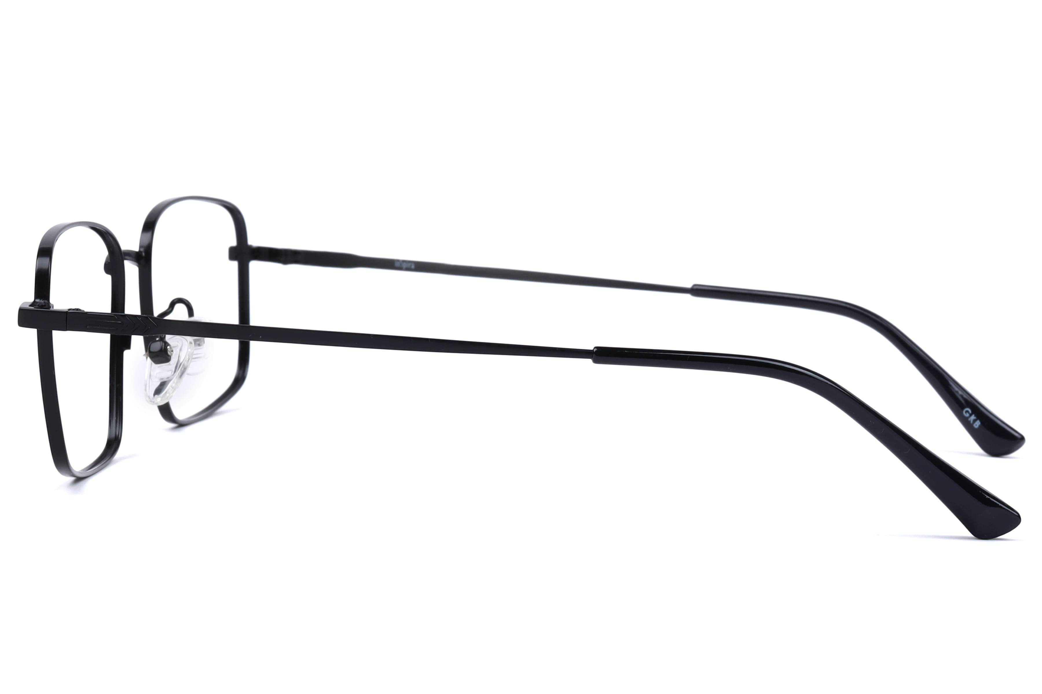 Inspira 35117 Frame Black Male Full Metal Frame — Black frame — view 3