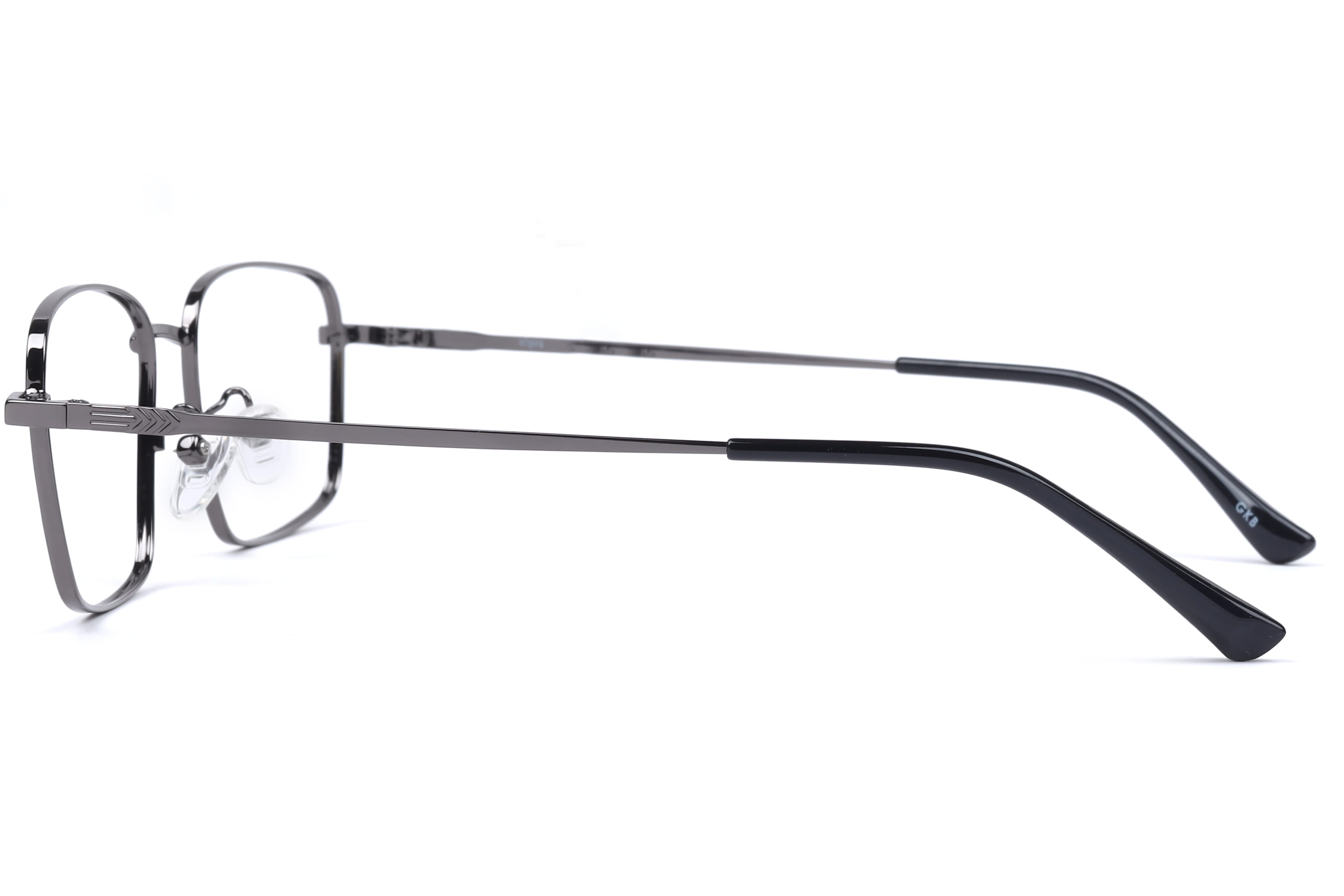 Inspira 35117 Frame Gun Metal Male Full Metal Frame — Gun Metal frame — view 3