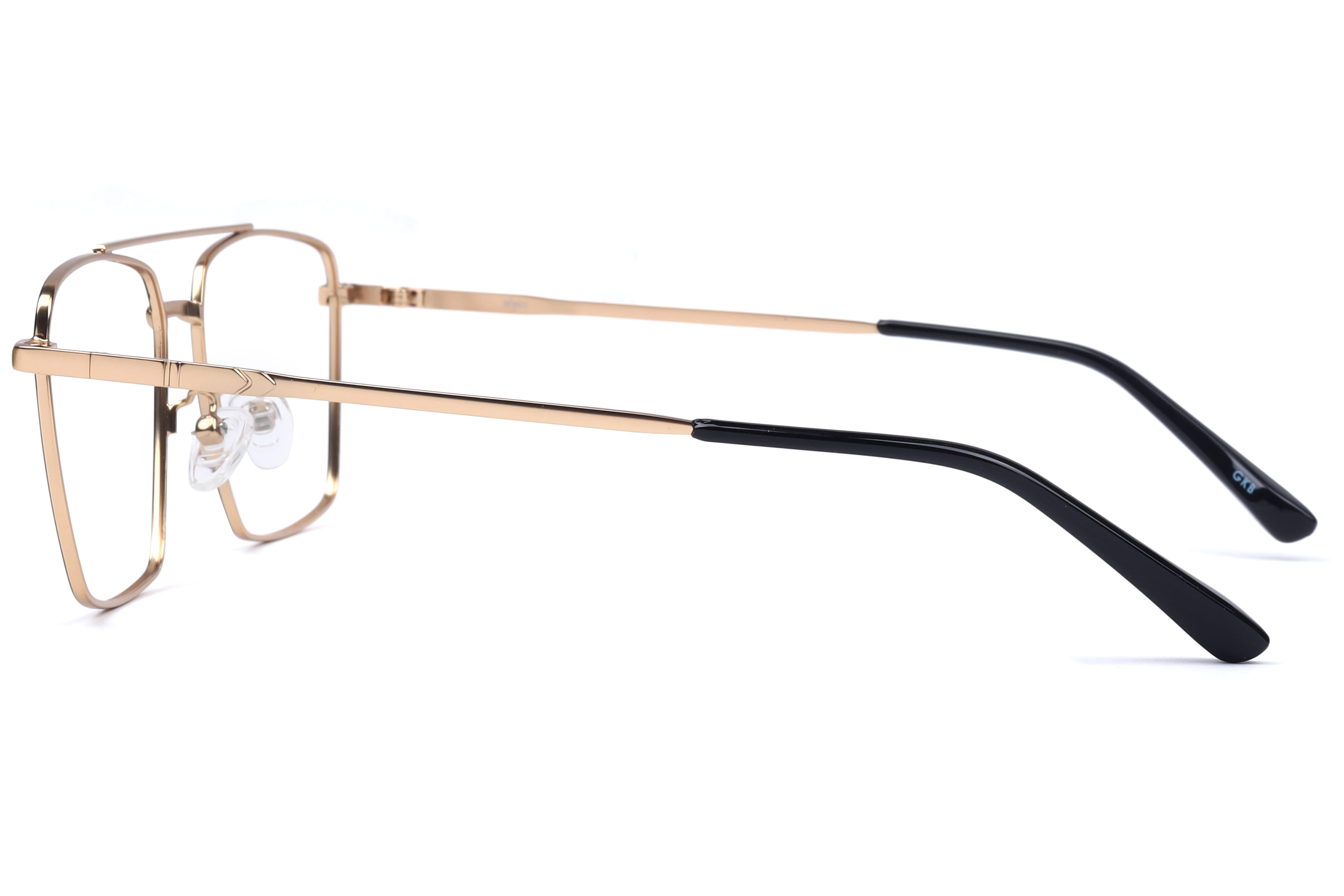 Inspira 35142 Frame Black Male Full Metal Frame — Black frame — view 2