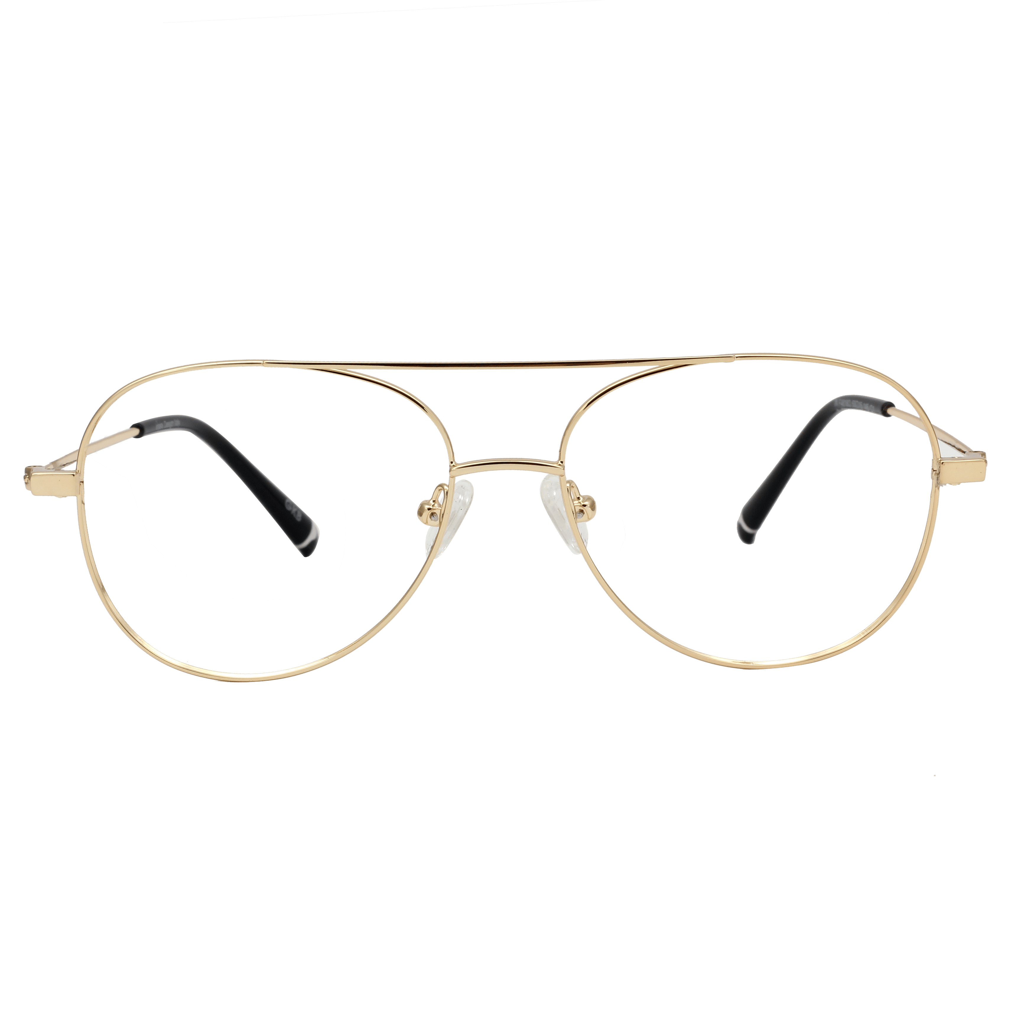 Inspira 4818O Frame Gold Male Full Metal Frame — Gold frame — view 2