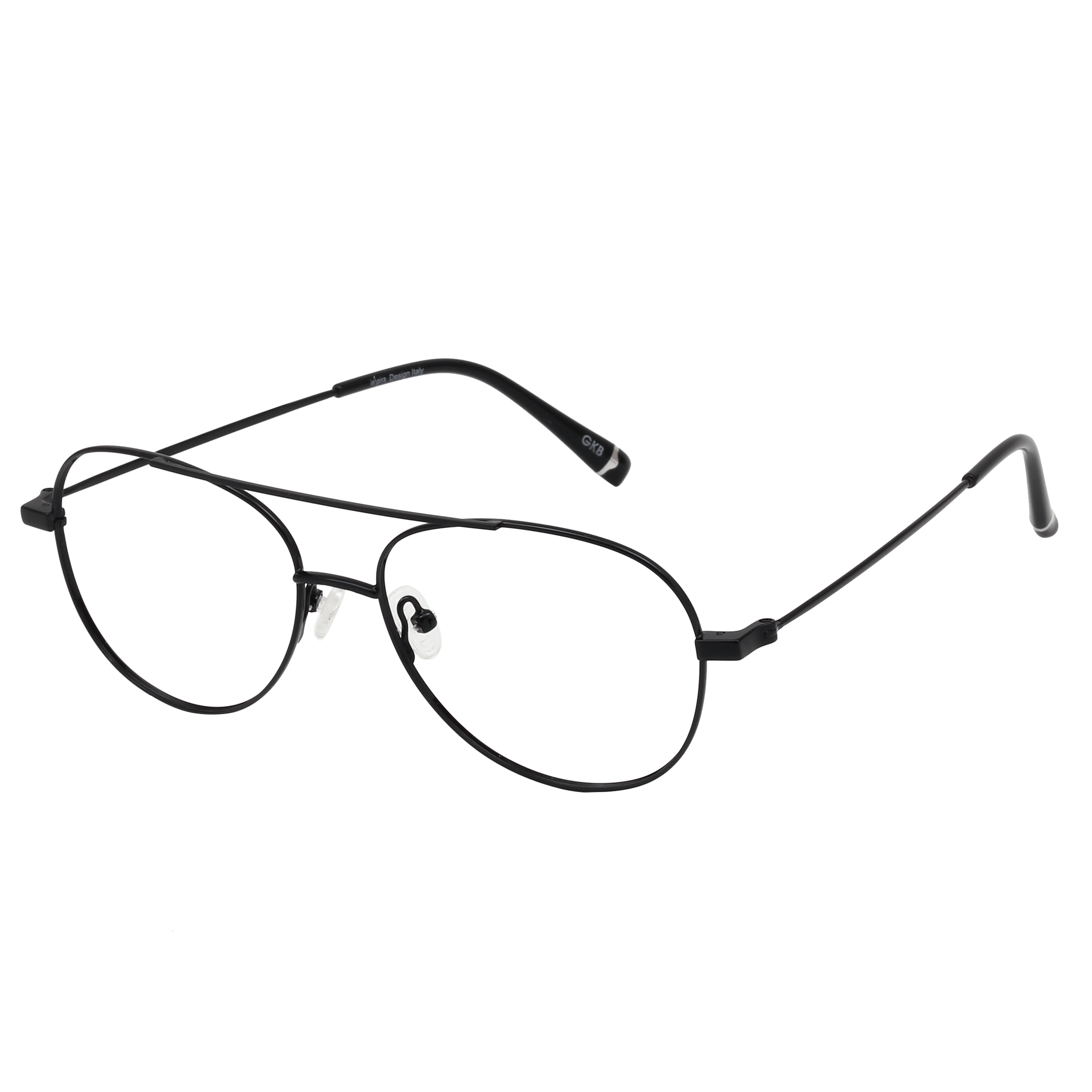 Inspira 4818O Frame Black Male Full Metal — Black frame