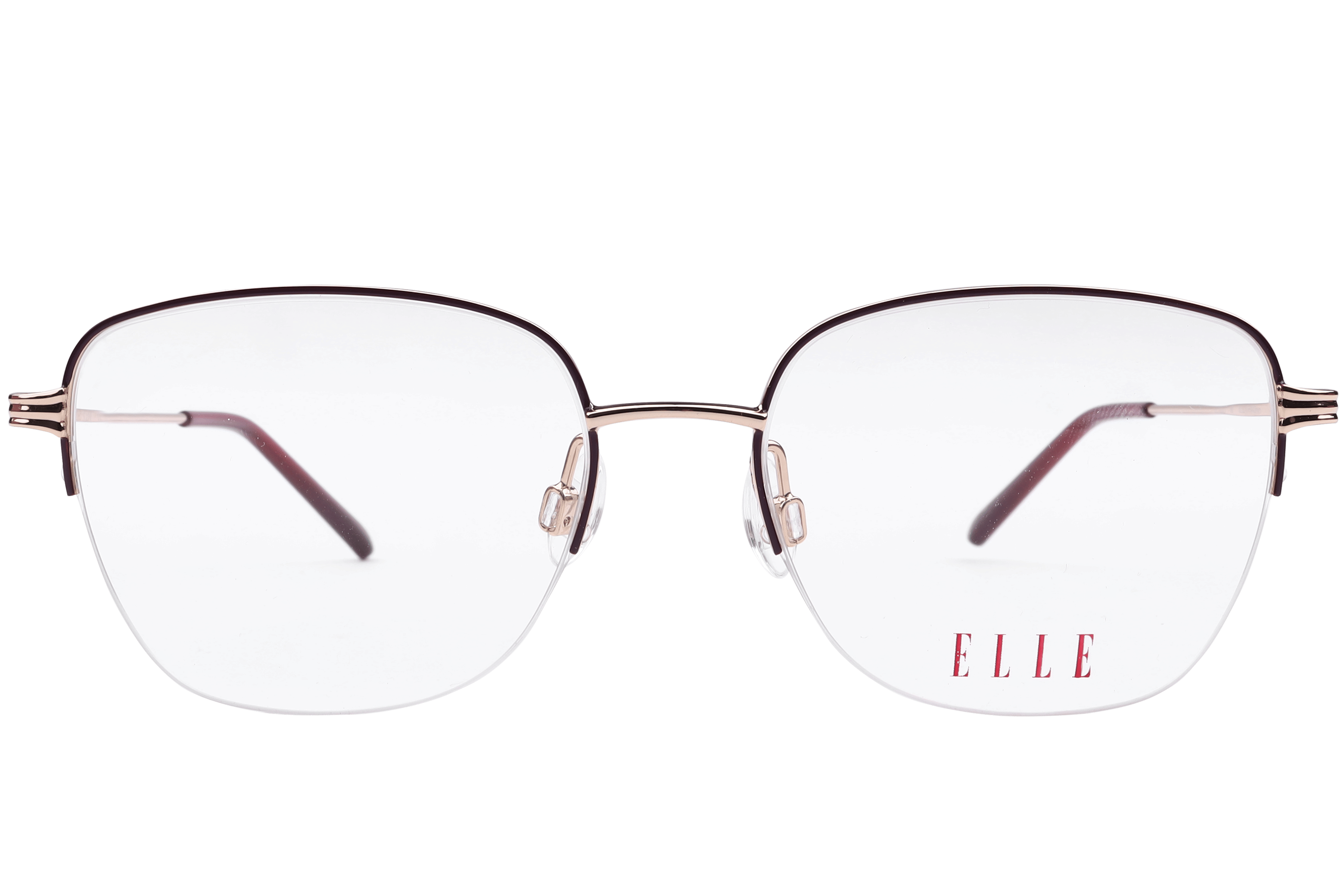 Elle EL13527 Frame Violet Female Supra Metal Frame — Violet frame — view 2