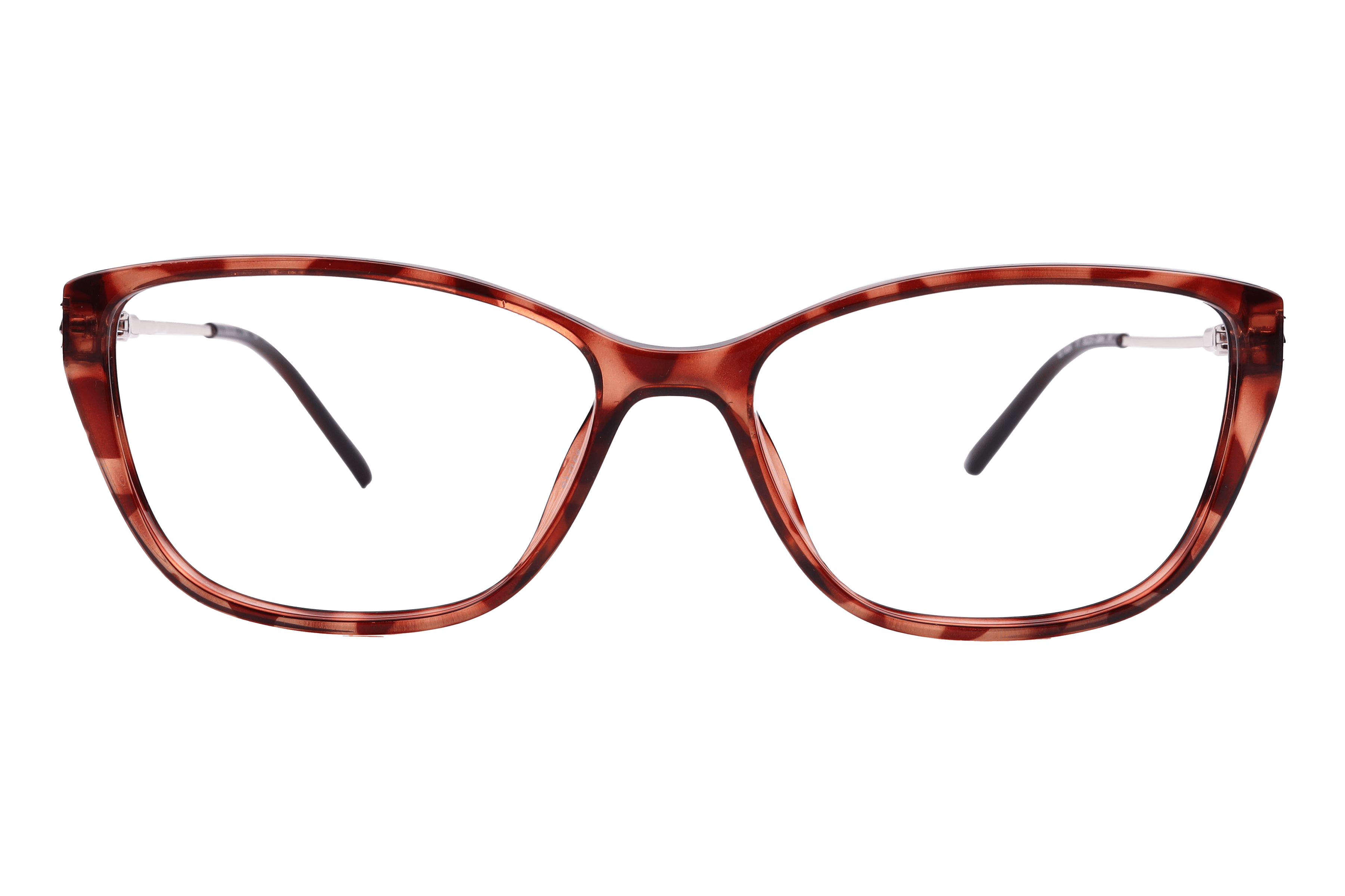 Elle EL13524 Frame Brown Female Full Metal Frame — Brown frame — view 2