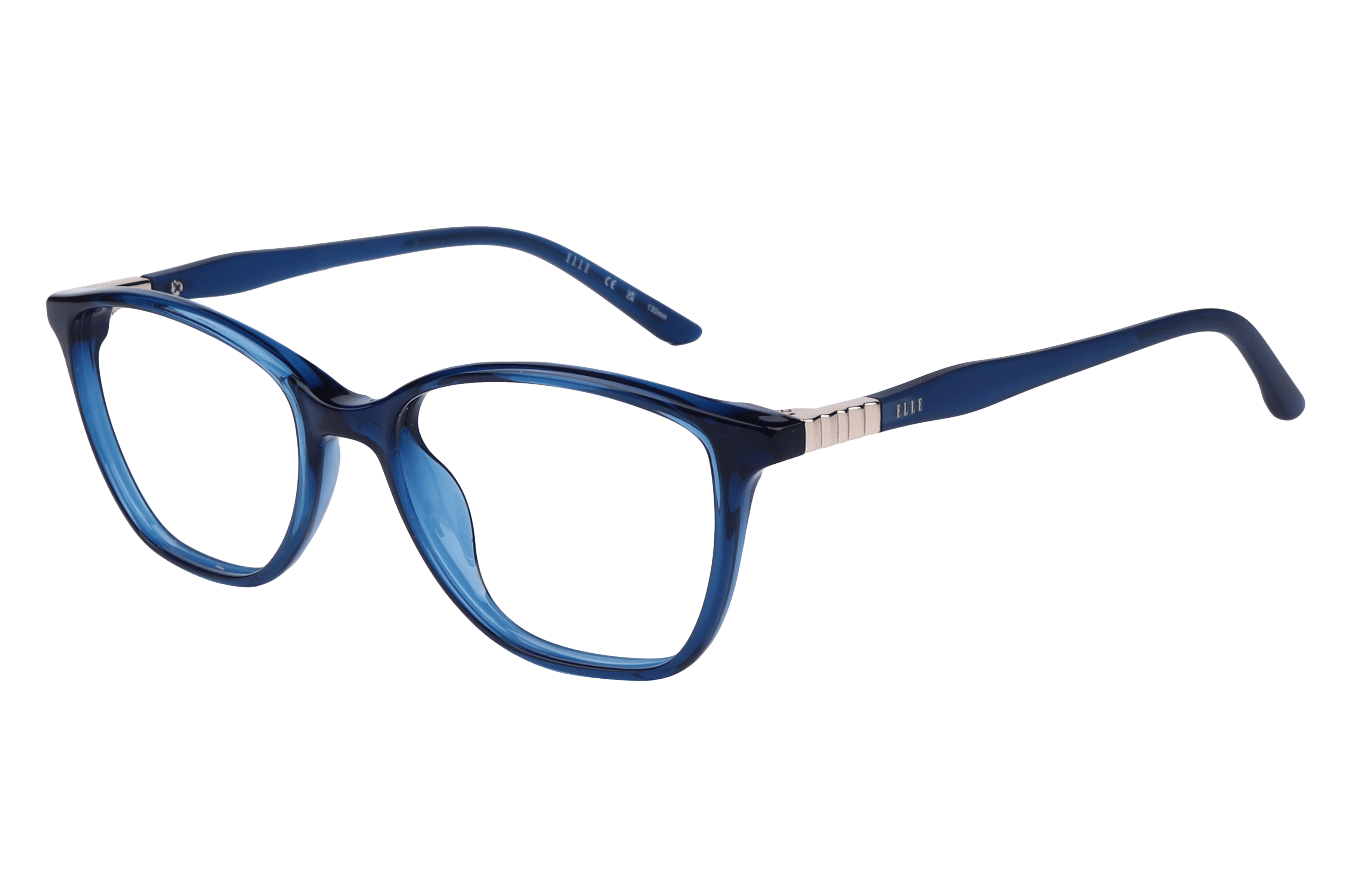 Elle EL13541 Frame Blue Female Full Shell Frame — Blue frame — alternate view