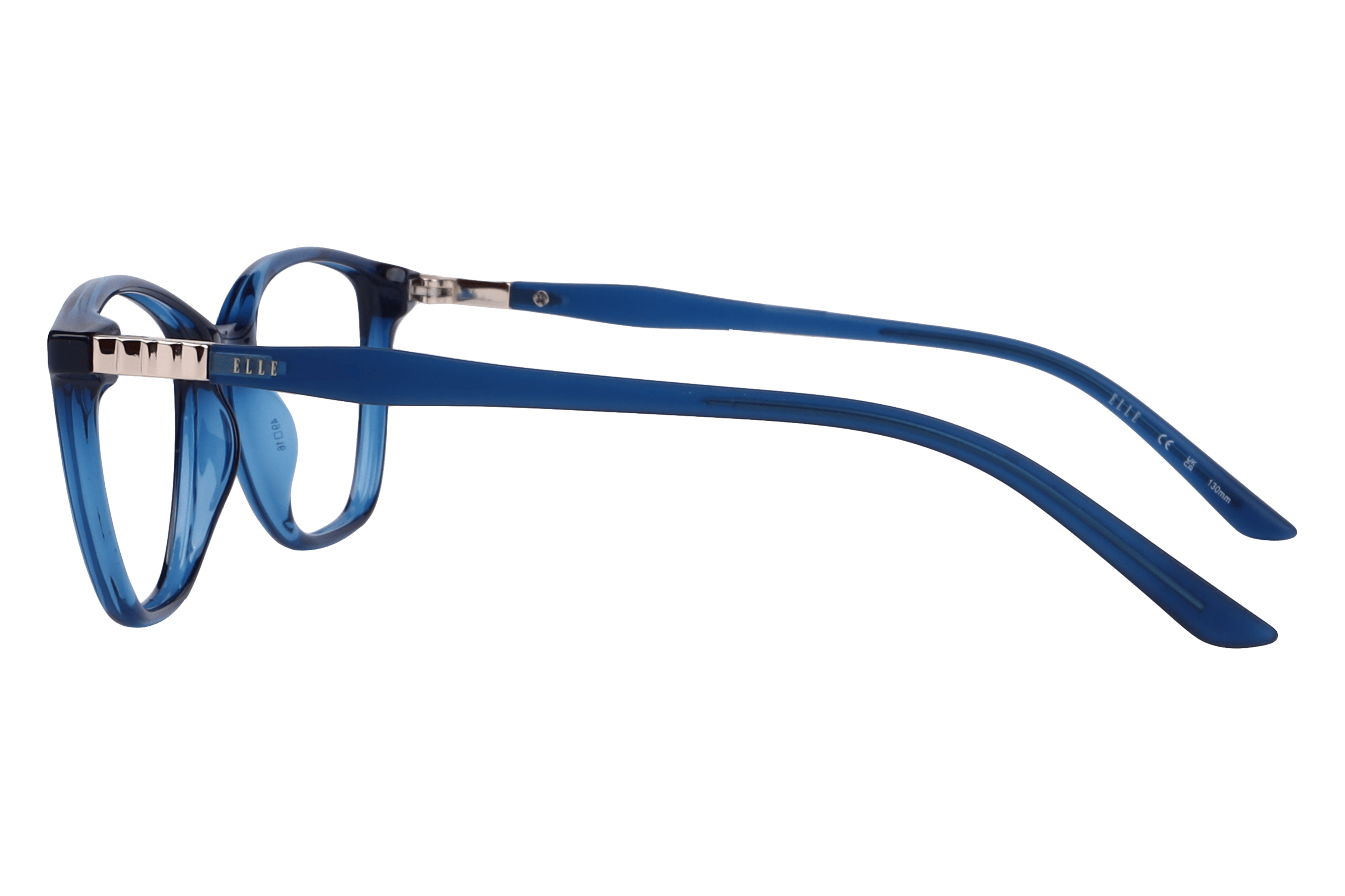 Elle EL13541 Frame Blue Female Full Shell Frame — Blue frame — view 3