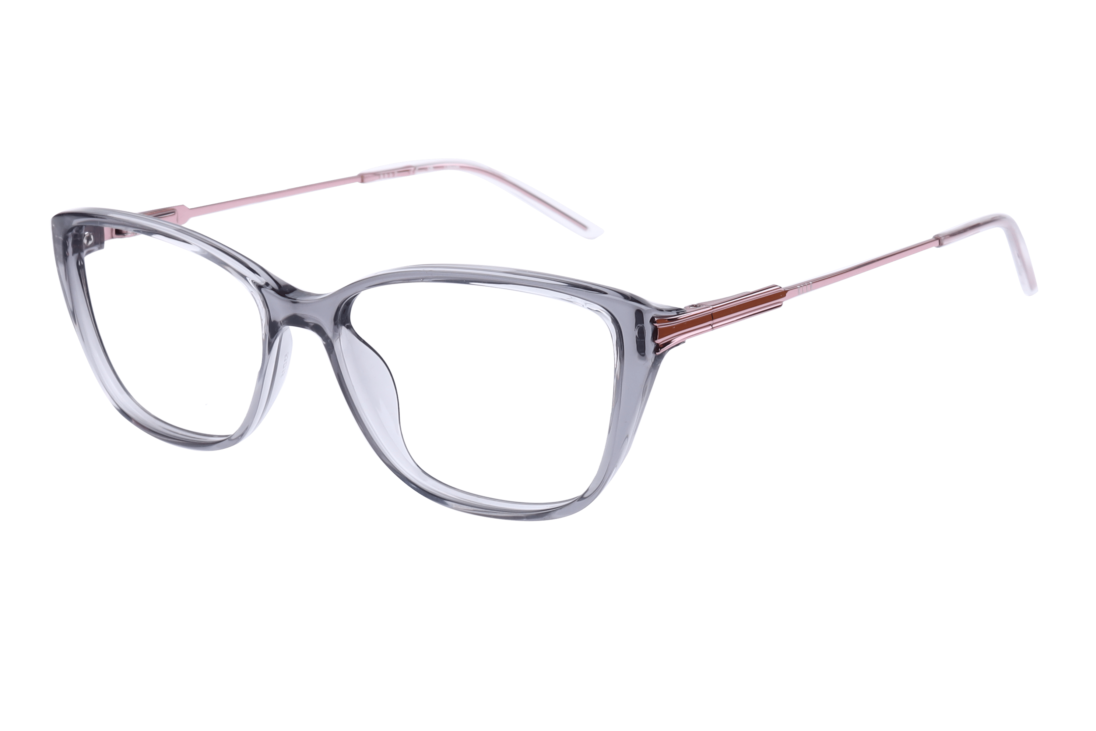 Elle EL13524 Frame Grey Female Full Metal Frame — Grey frame — alternate view