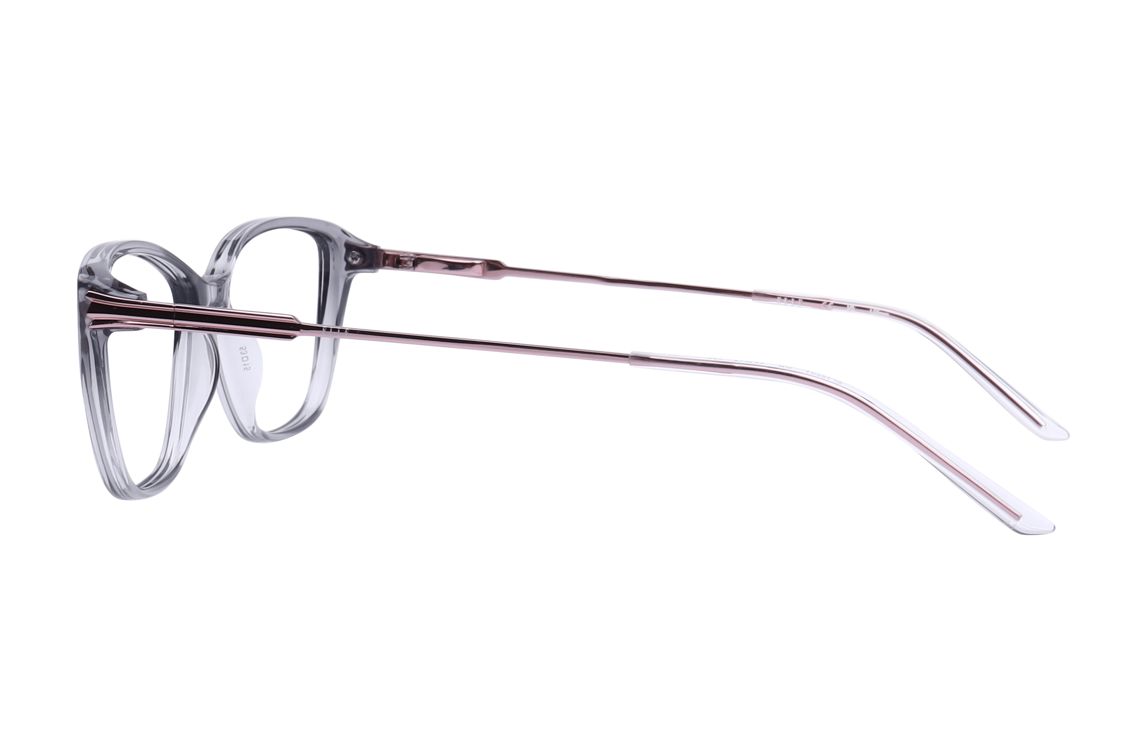 Elle EL13524 Frame Grey Female Full Metal Frame — Grey frame — view 3