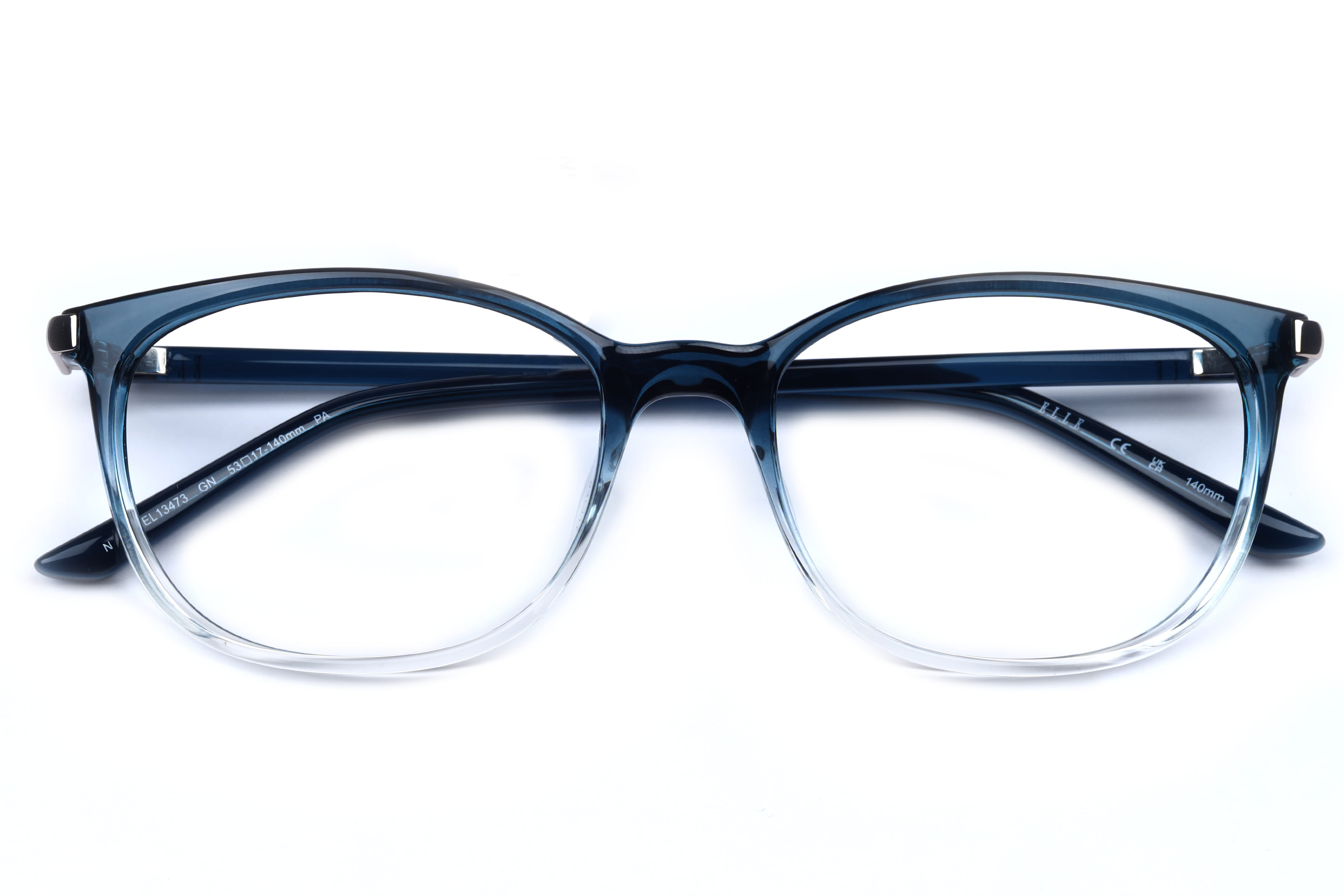 Elle EL 13473 Frame Transparent Green Female Full Shell Frame — Transparent Green frame — view 4