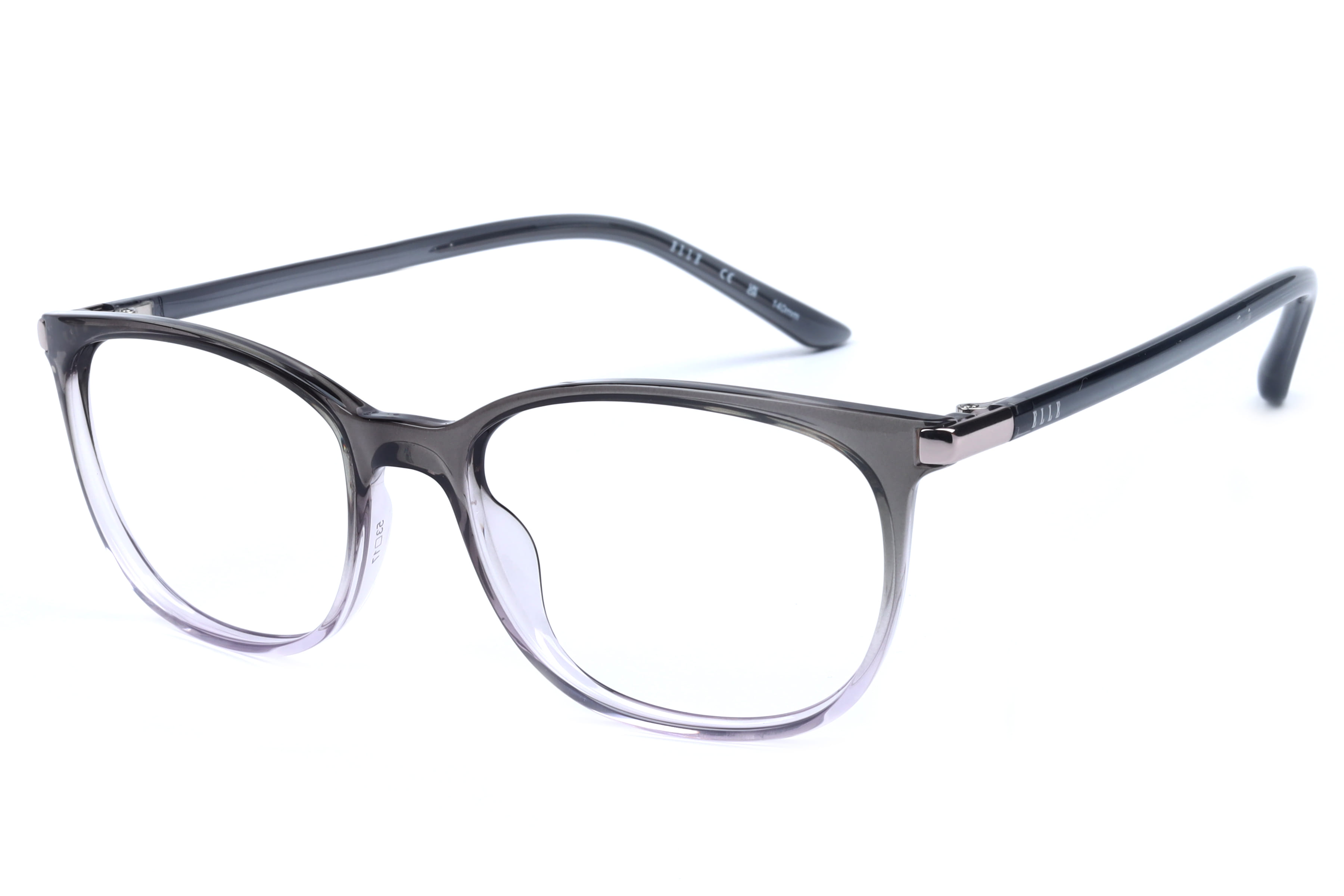 Elle EL 13473 Frame Transparent Grey Female Full Shell Frame — Transparent Grey frame — view 1