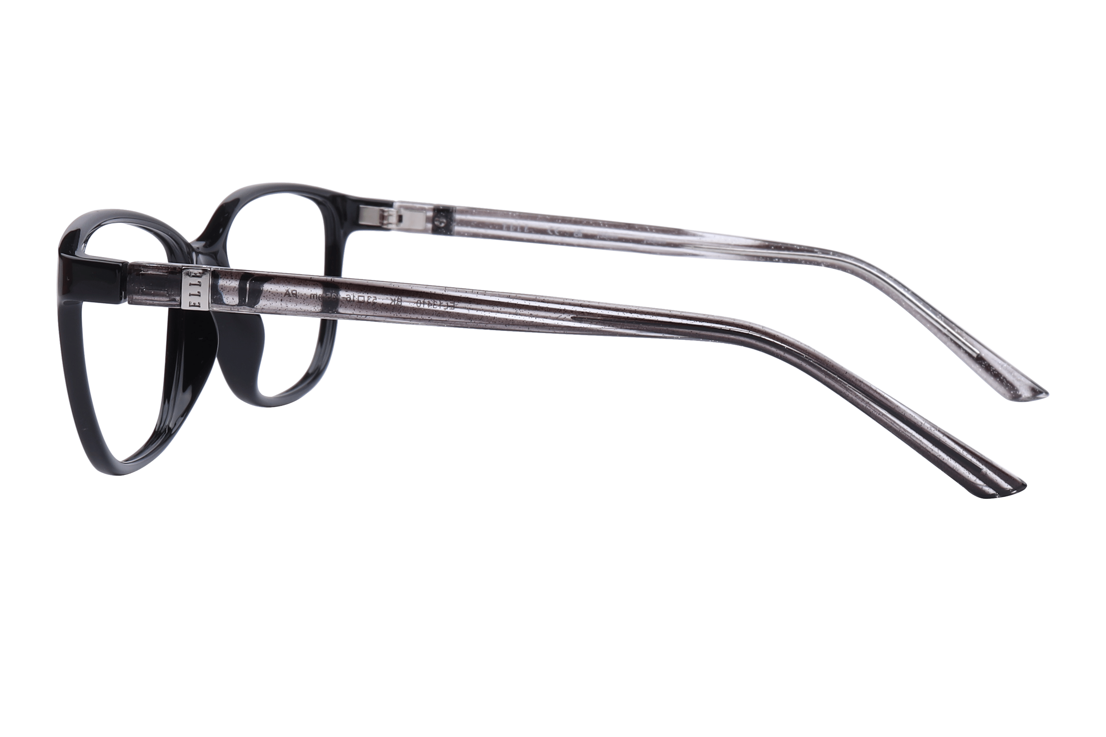 Elle EL13410 Frame Black Female Full Shell Frame — Black frame — view 3
