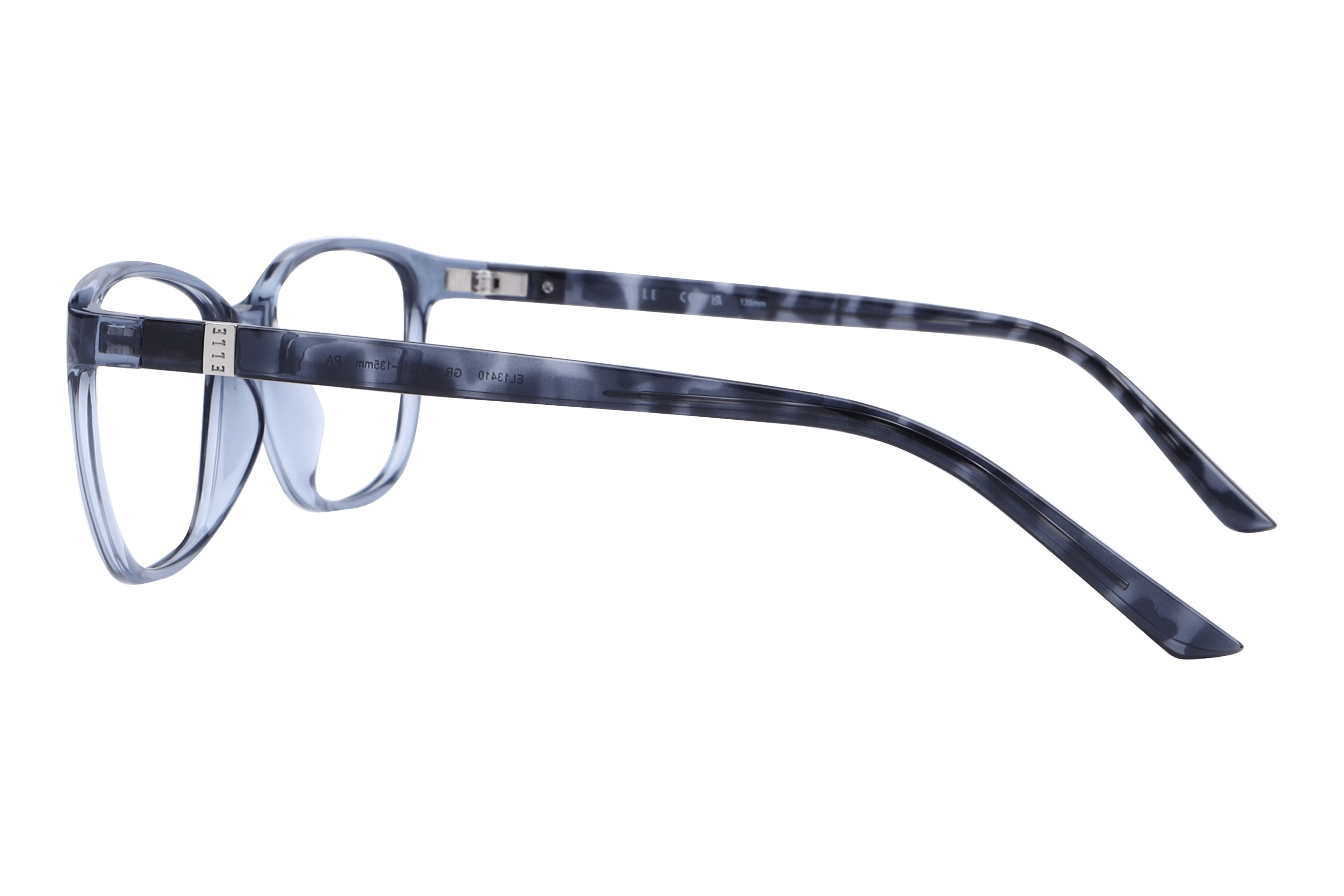 Elle EL13410 Frame Grey Female Full Shell Frame — Grey frame — view 3