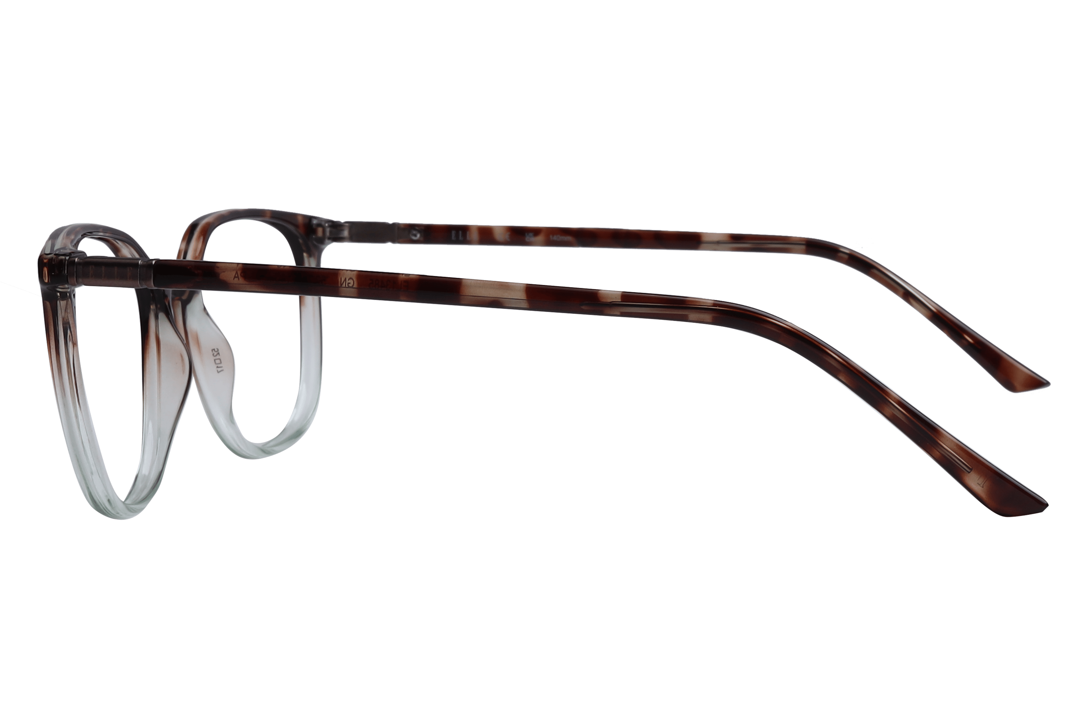 Elle EL13485 Frame Tortoise Unisex Full Shell Frame — Tortoise frame — view 3