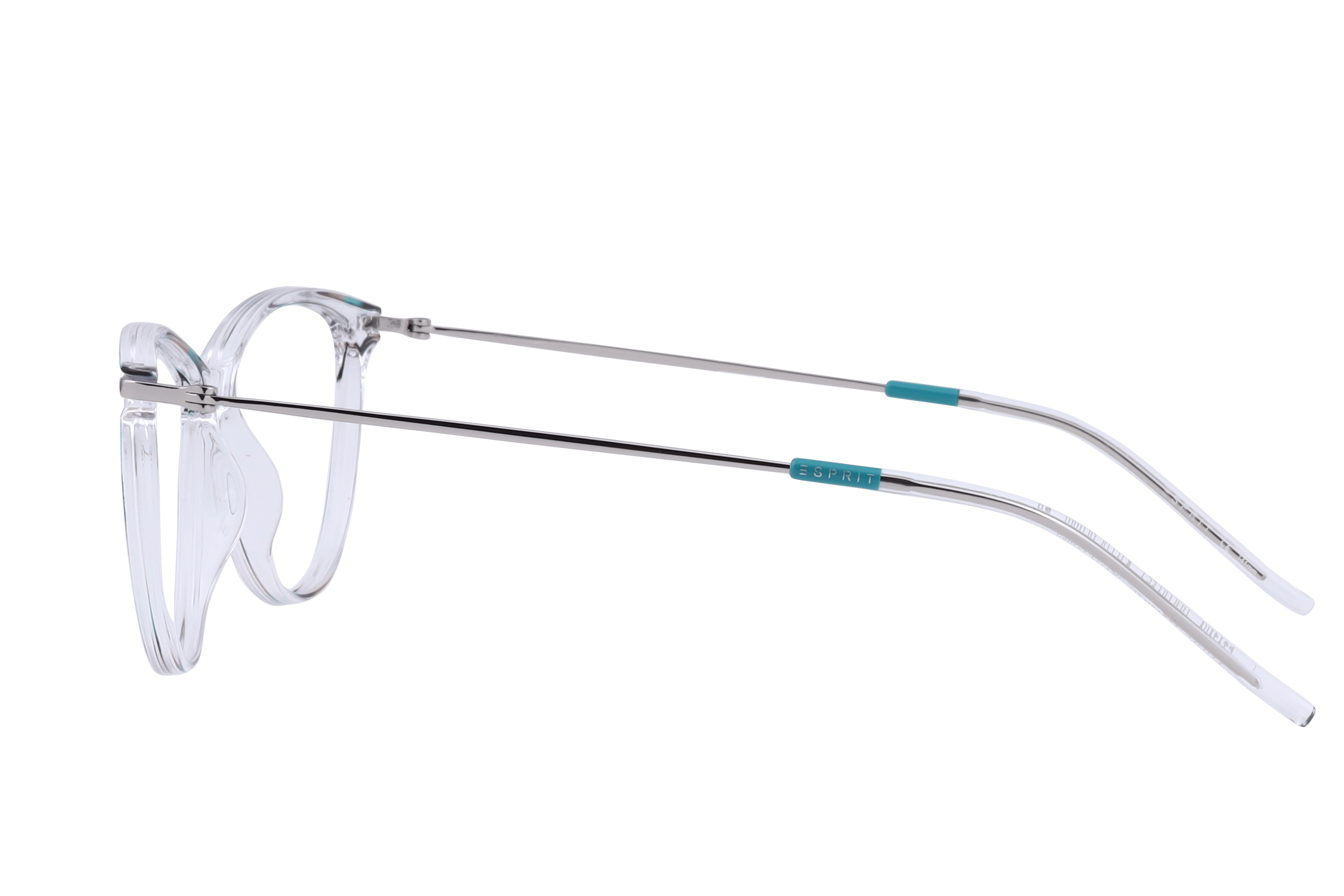 Esprit ET17121 Frame Transparent Female Full Metal Frame — Transparent frame — view 3