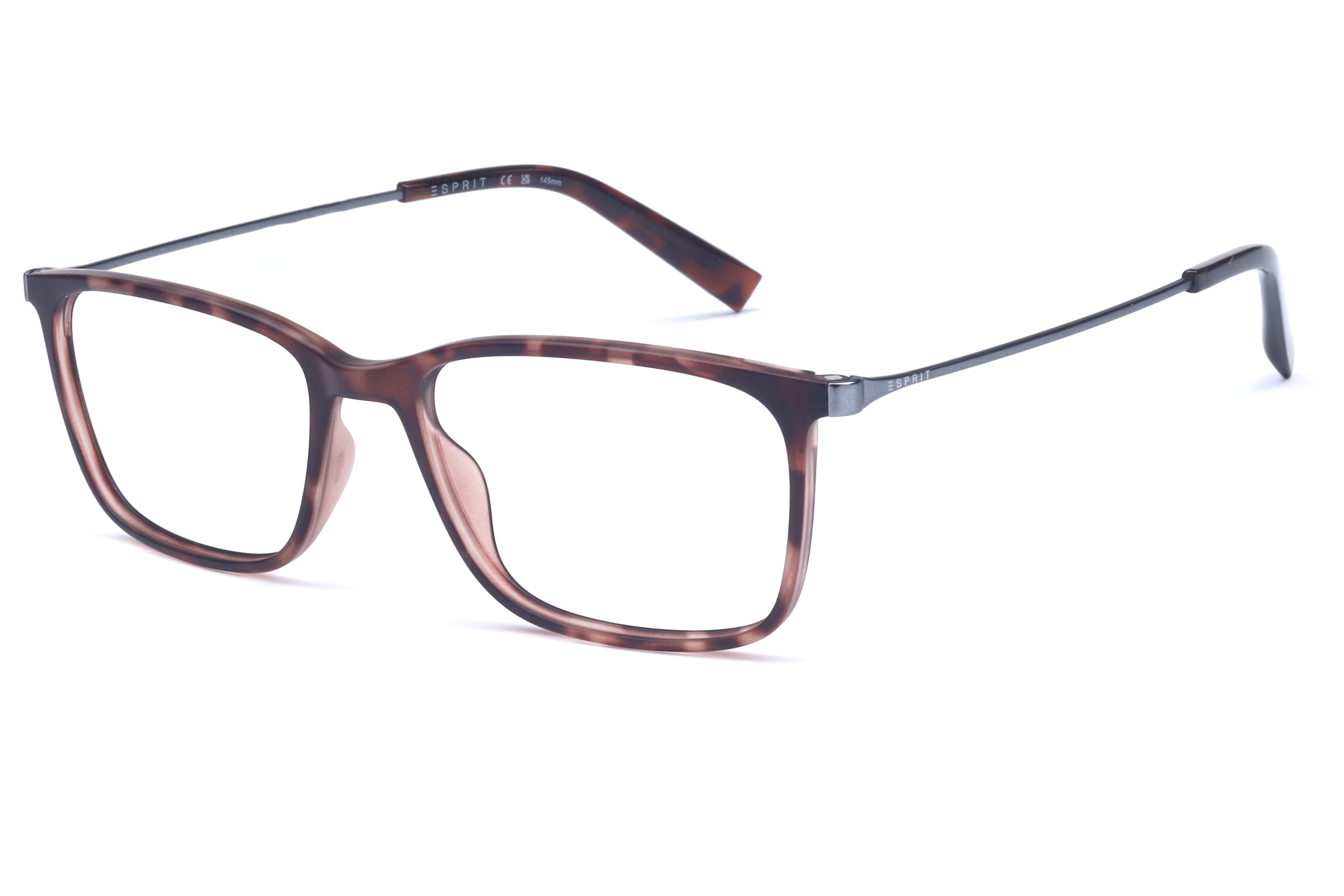 Esprit ET 33461 Frame Tortoise Unisex Full Metal Frame — Tortoise frame — view 1