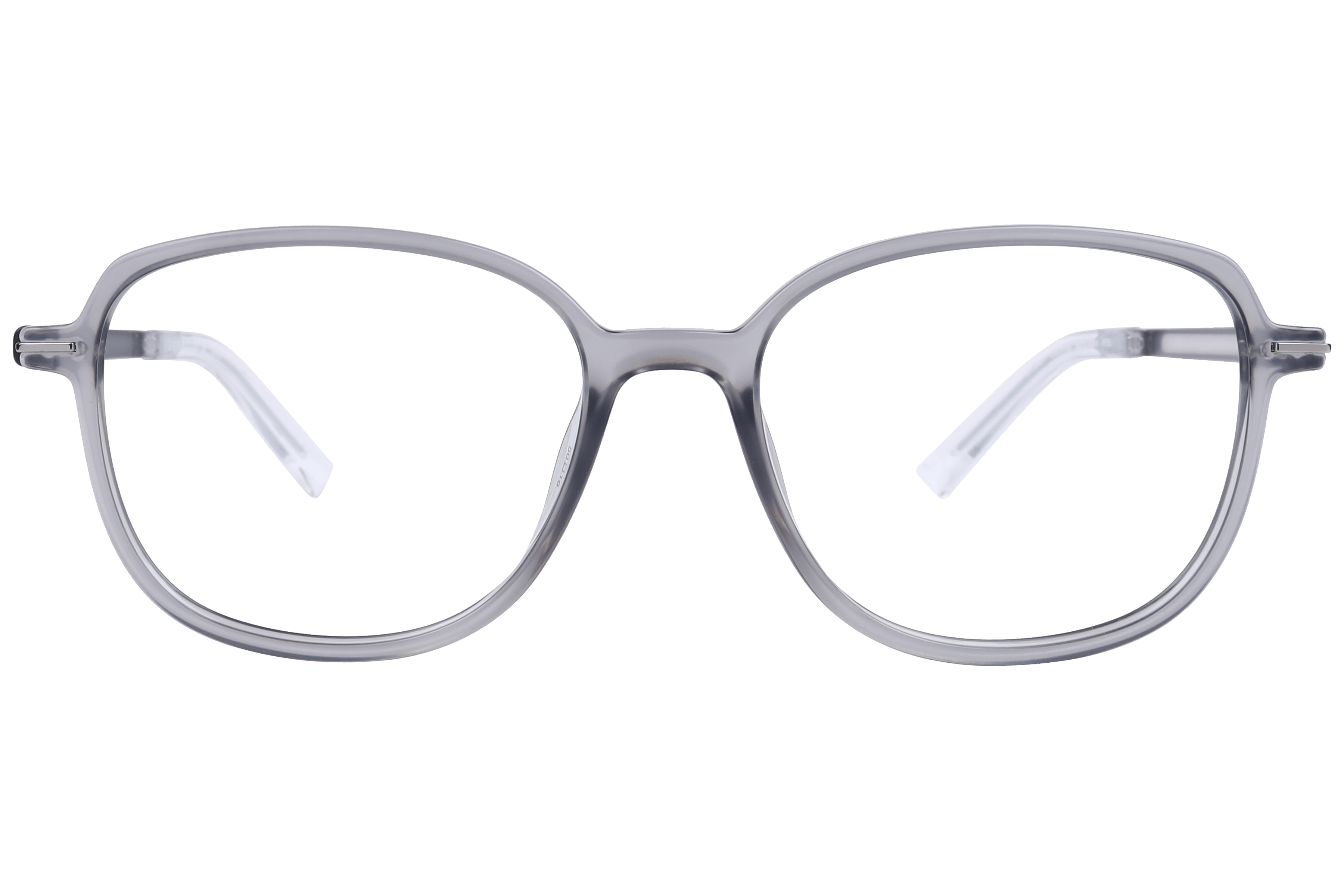 Esprit ET 33481 Frame Transparent Grey Unisex Full Shell Frame — Transparent Grey frame — view 2