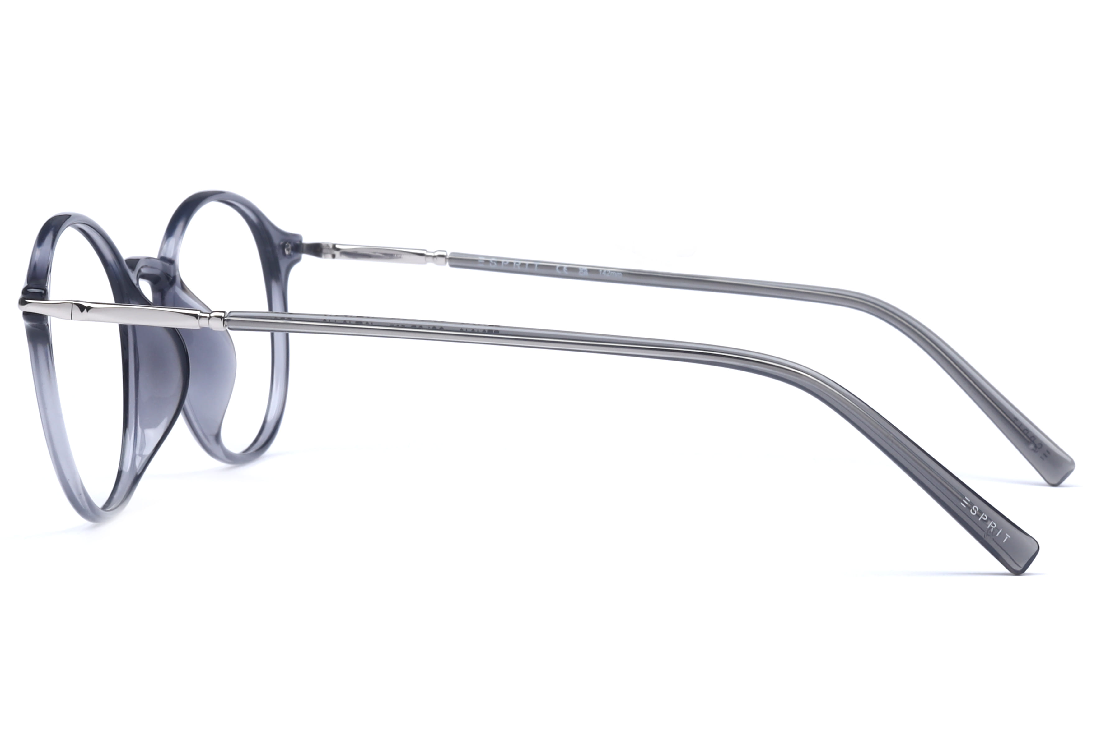Esprit ET 21046 Frame Grey Unisex Full Metal Frame — Grey frame — view 3