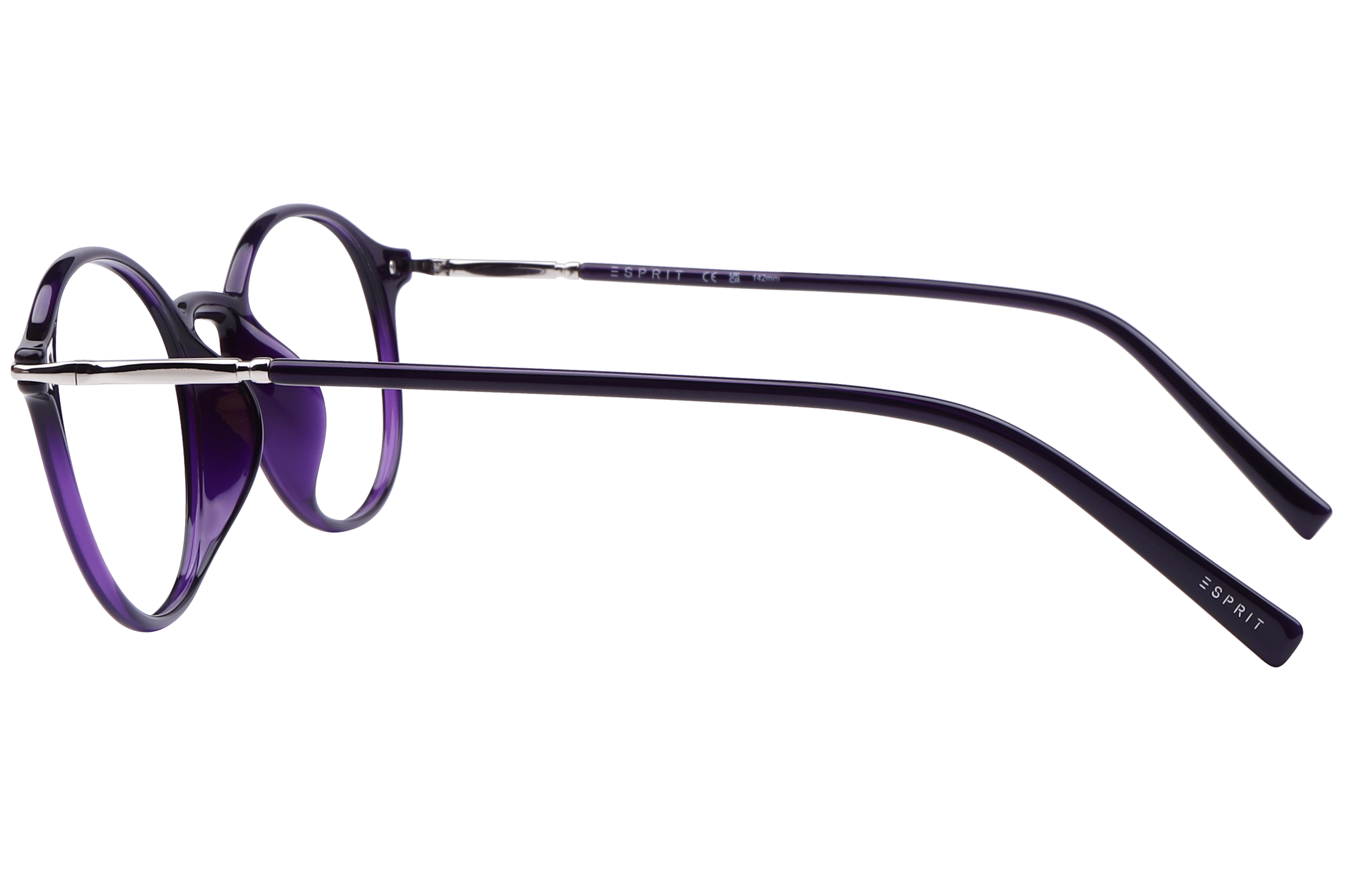Esprit ET 21046 Frame Violet Unisex Full Metal Frame — Violet frame — view 3