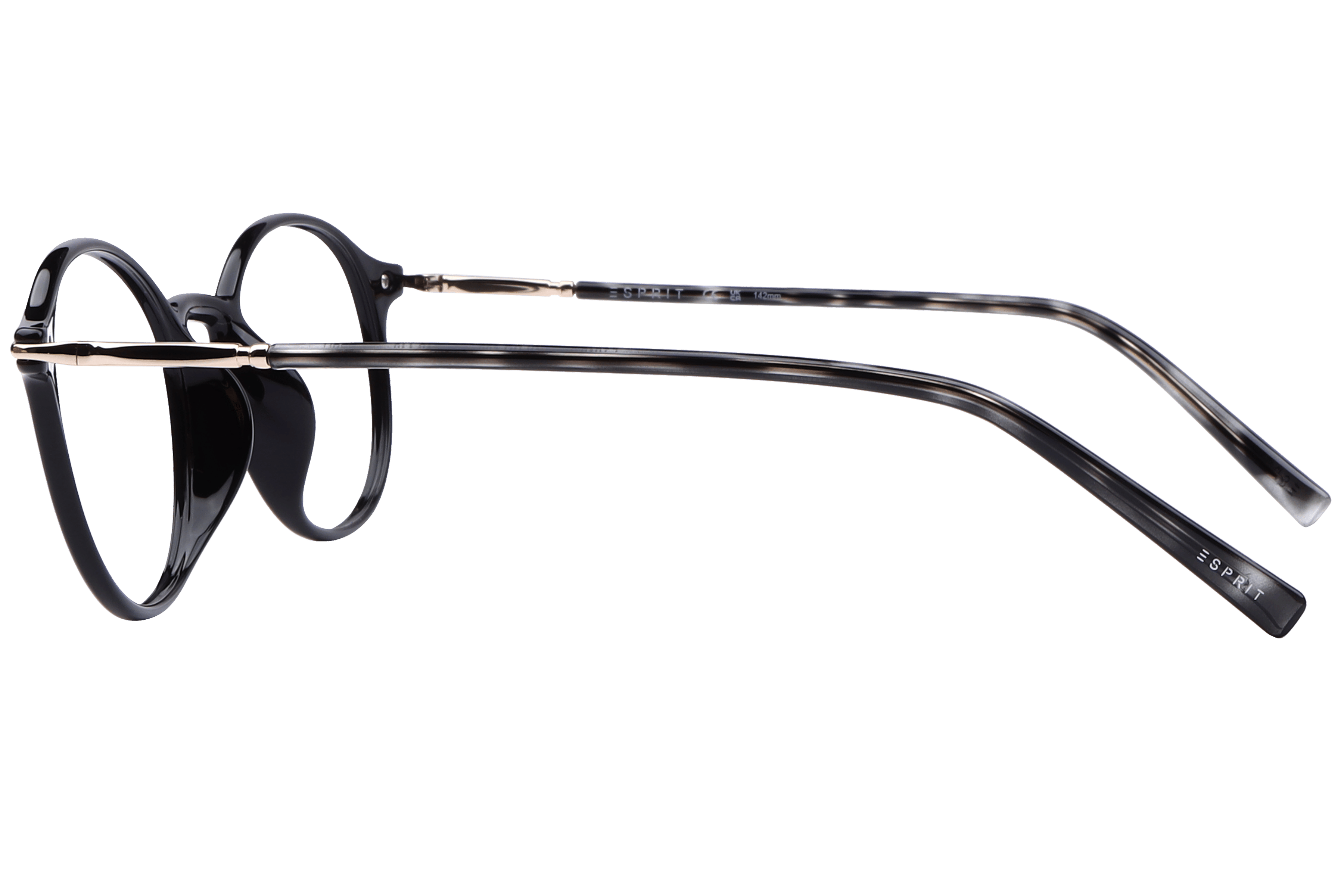 Esprit ET 21046 Frame Black Unisex Full Metal Frame — Black frame — view 3