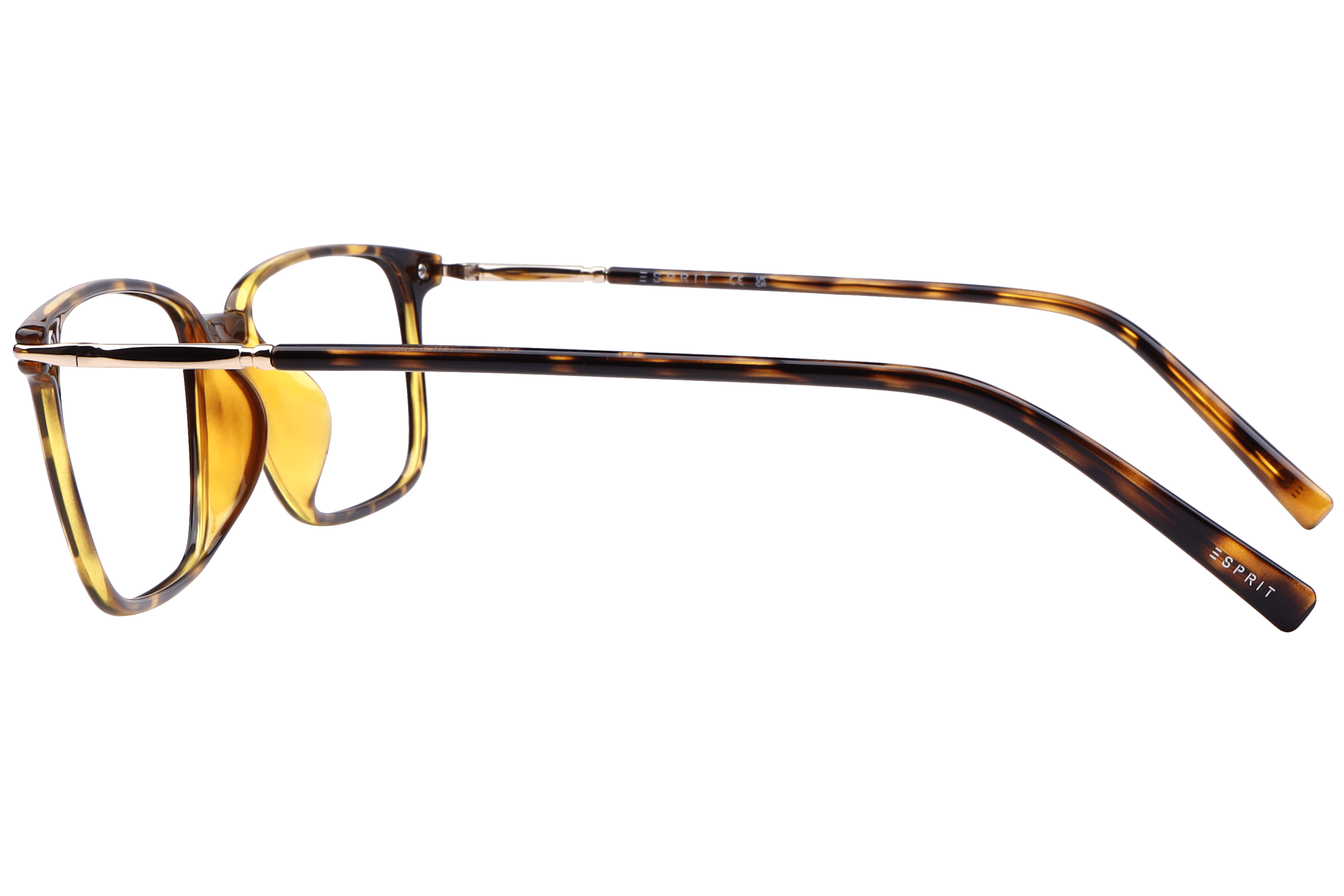 Esprit ET 21051 Frame Tortoise Male Full Metal Frame — Tortoise frame — view 3