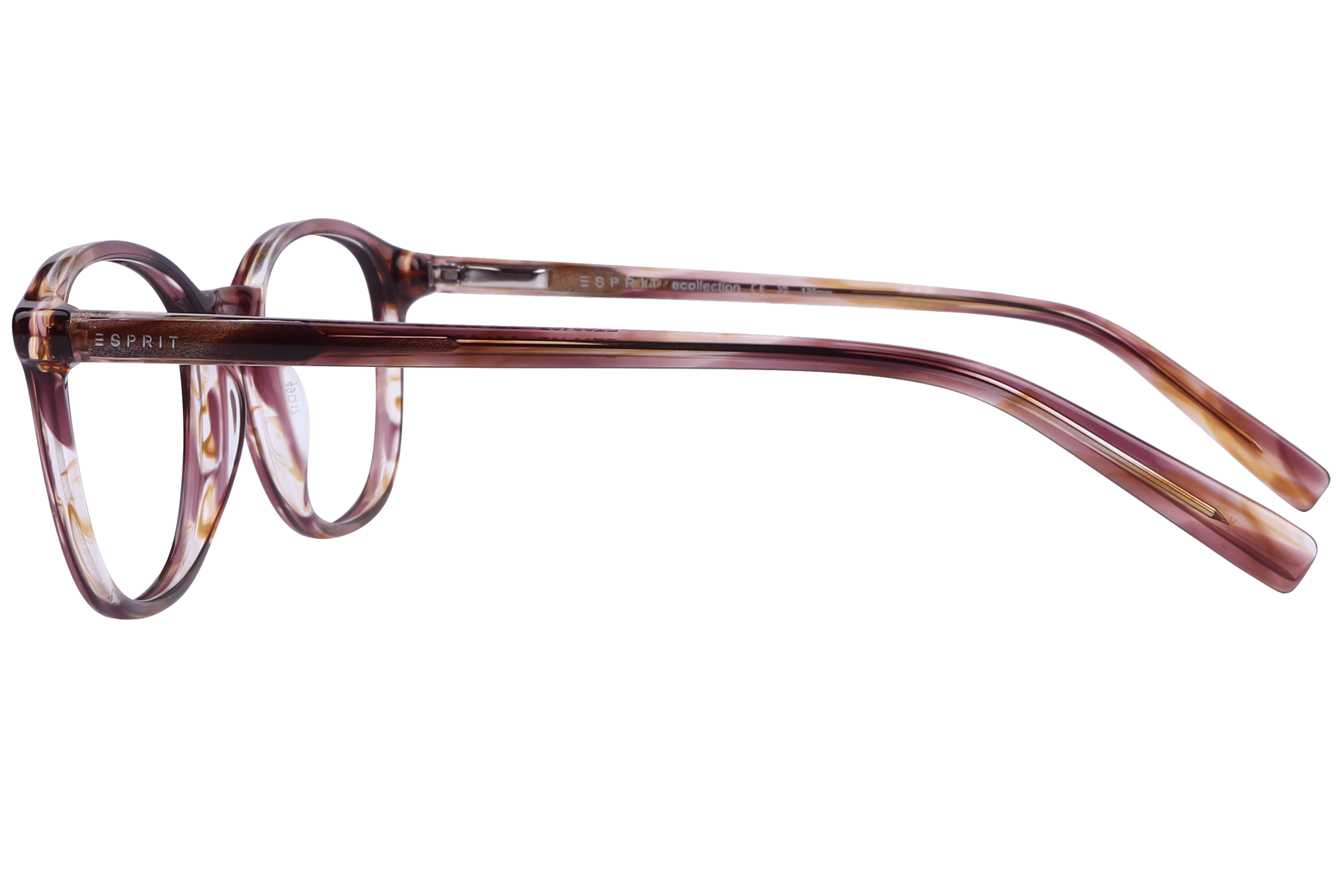 Esprit ET33497 Frame Pink Female Full Shell Frame — Pink frame — view 3