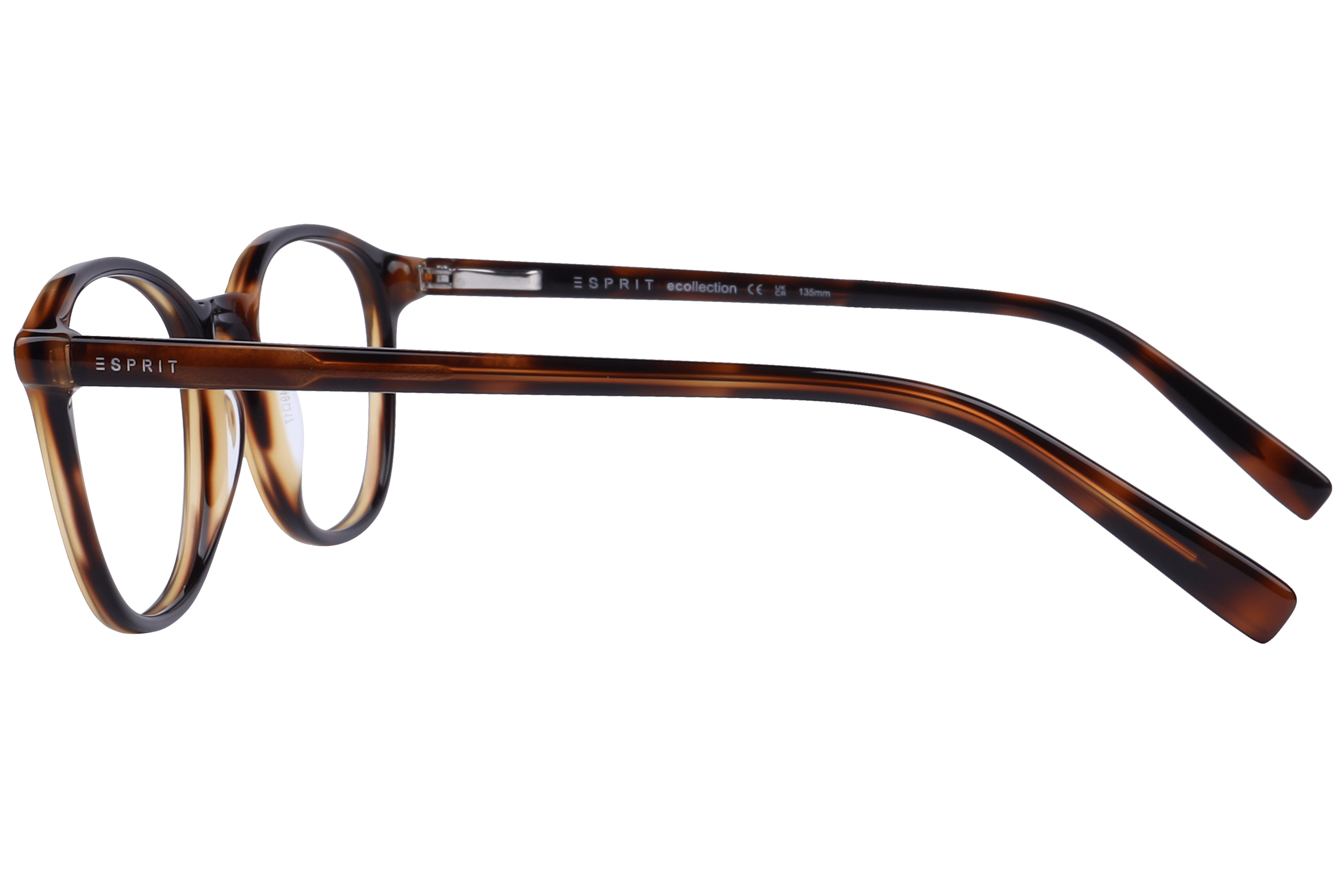 Esprit ET33497 Frame Havana Female Full Shell Frame — Havana frame — view 3