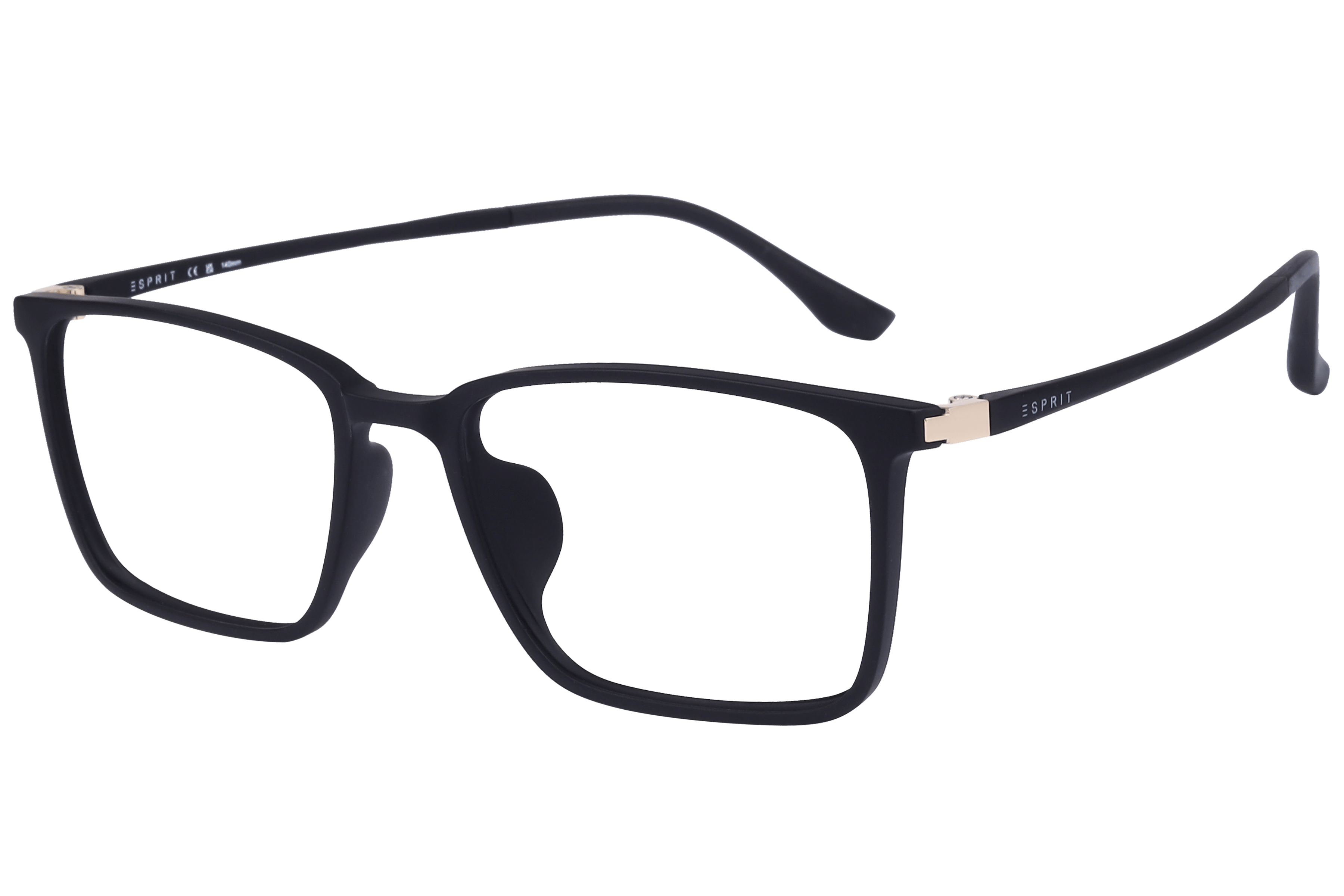 Esprit ET21048 Frame Matt Black Male Full Shell — Tortoise frame