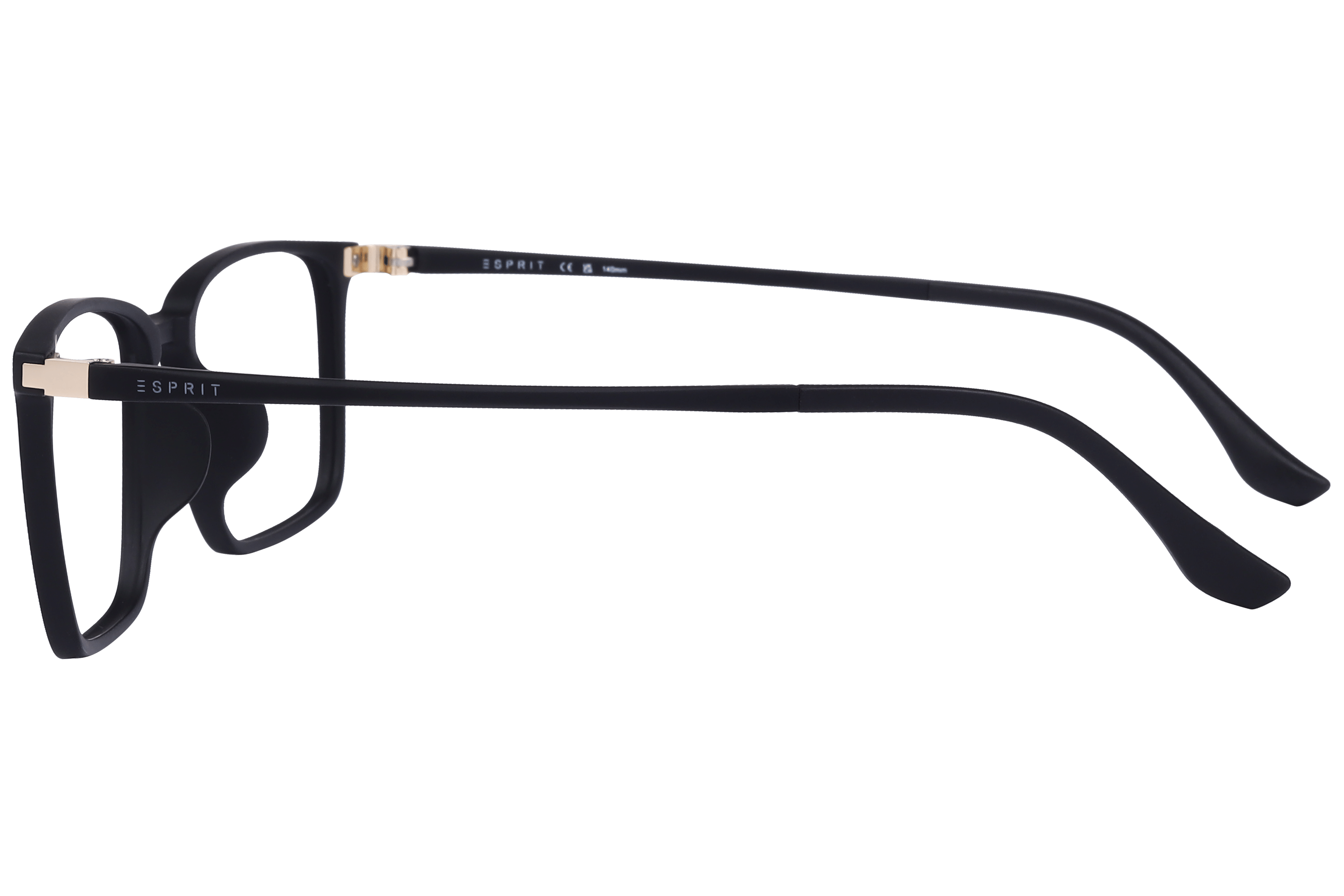 Esprit ET21048 Frame Matt Black Male Full Shell Frame — view 3