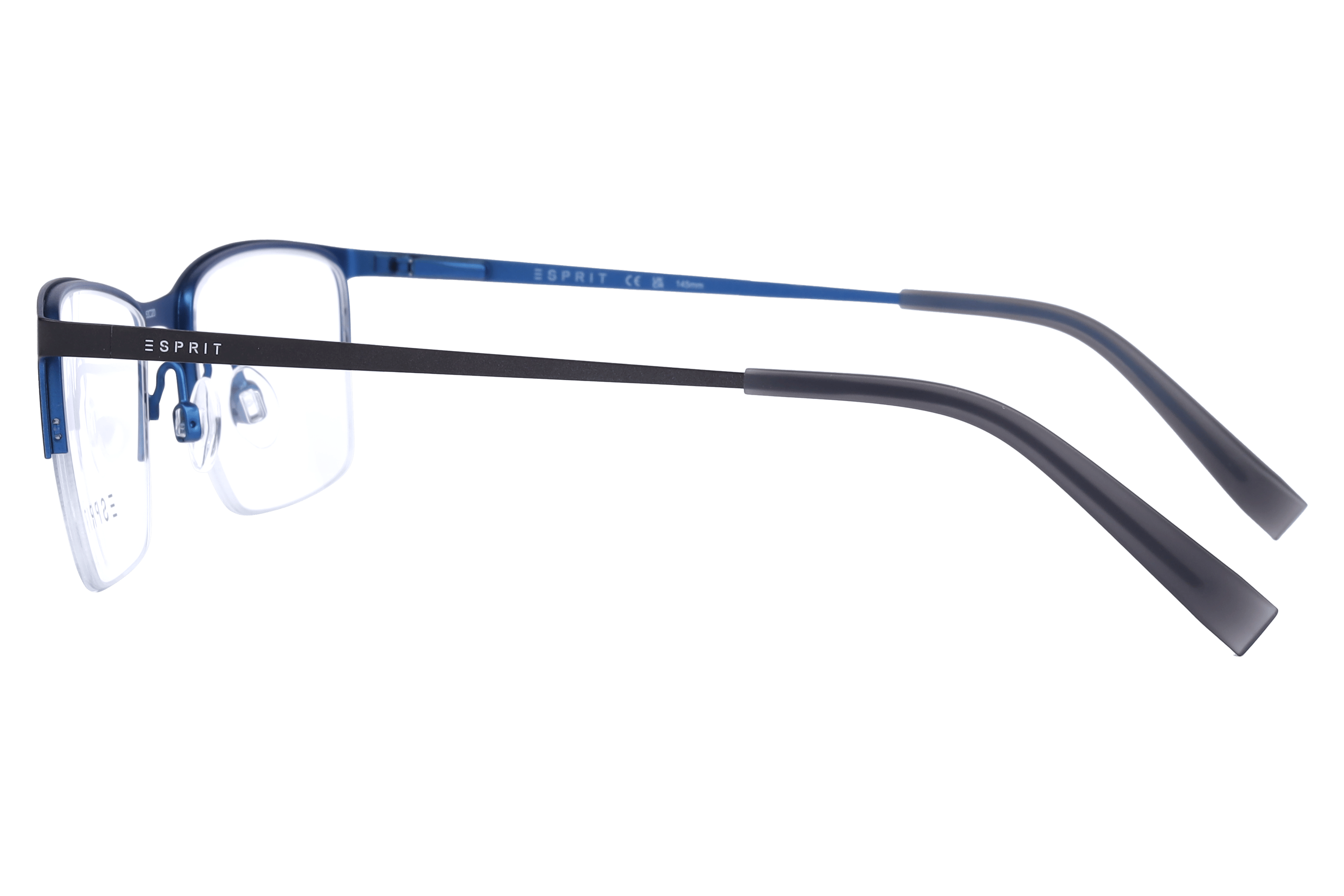 Esprit ET33489 Frame Matt Grey Male Supra Metal Frame — Matt Grey frame — view 3
