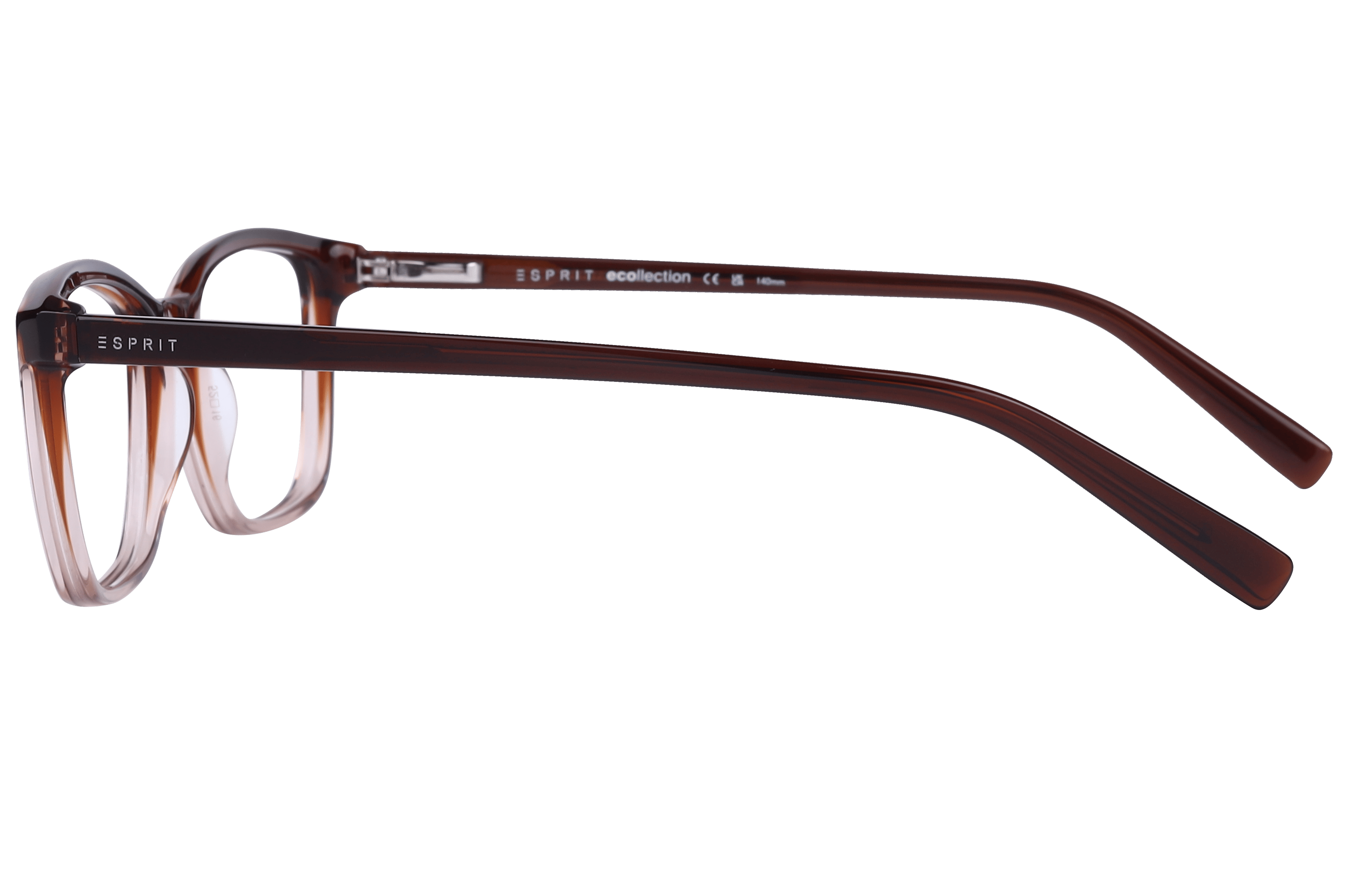 Esprit ET 33495 Frame Brown Unisex Full Shell Frame — Brown frame — view 3