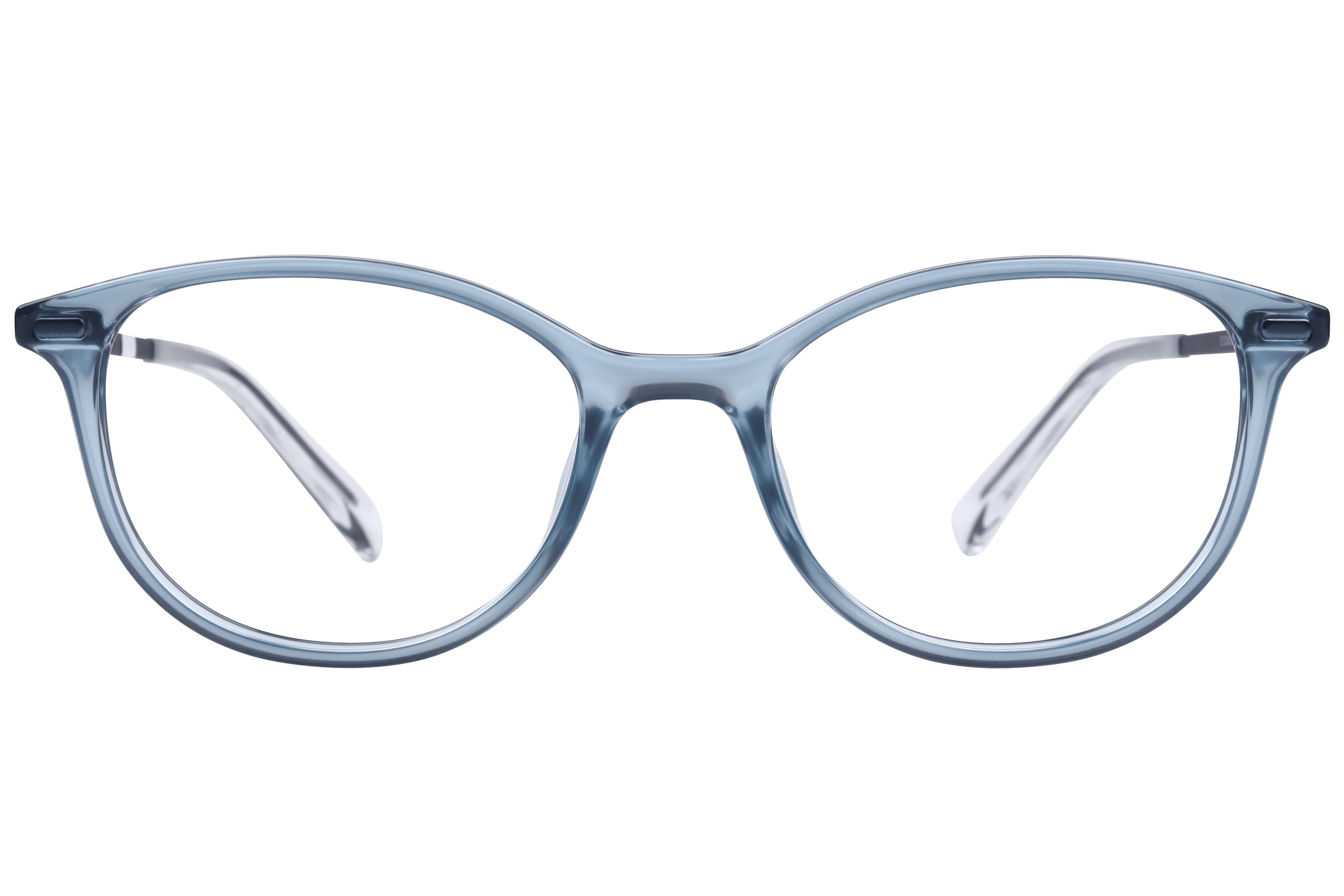 Esprit ET 33506 Frame Transparent Blue Female Full Metal Frame — Transparent Blue frame — view 2