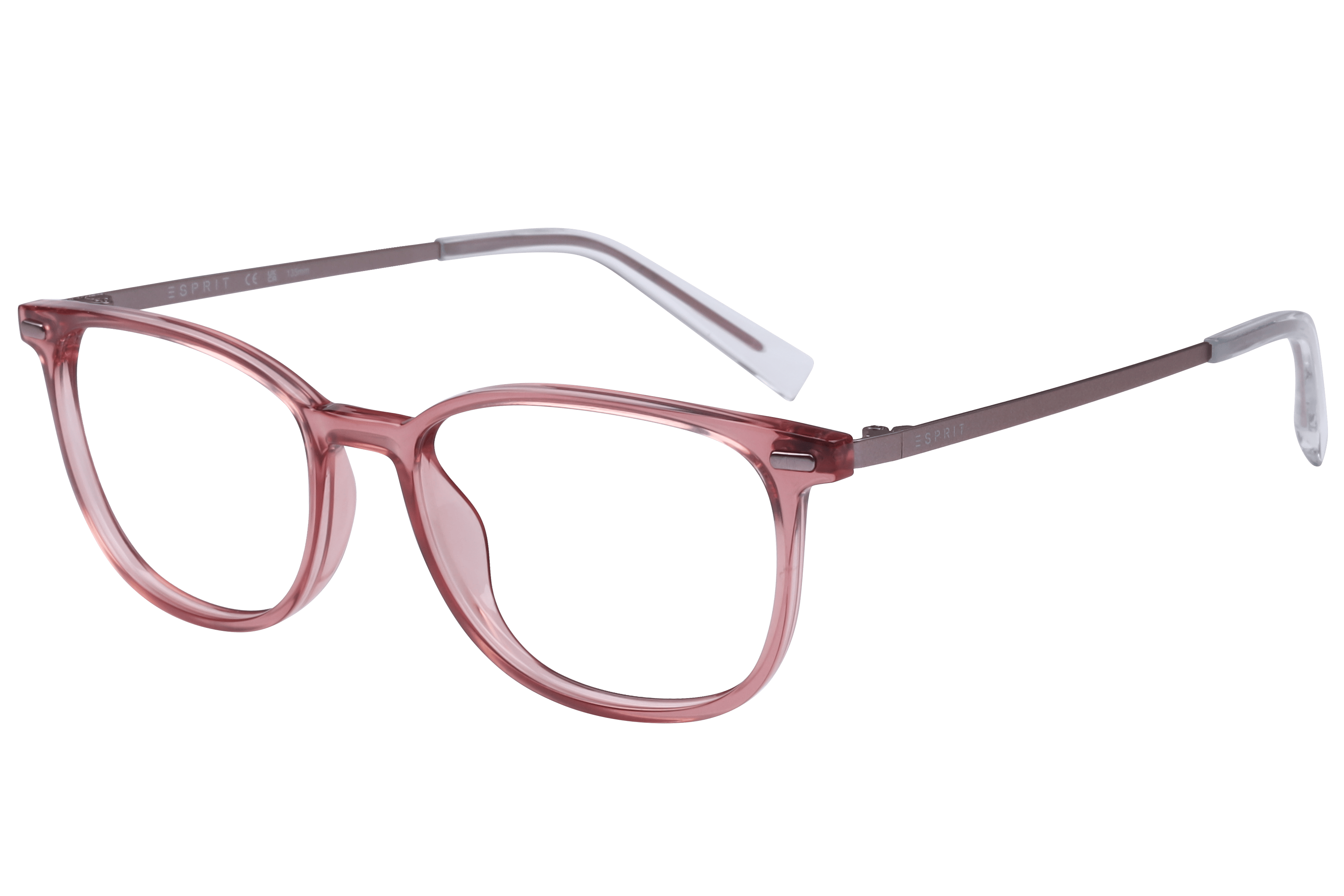 Esprit ET 33507 Frame Transparent Pink Female Full Metal — Transparent Pink frame