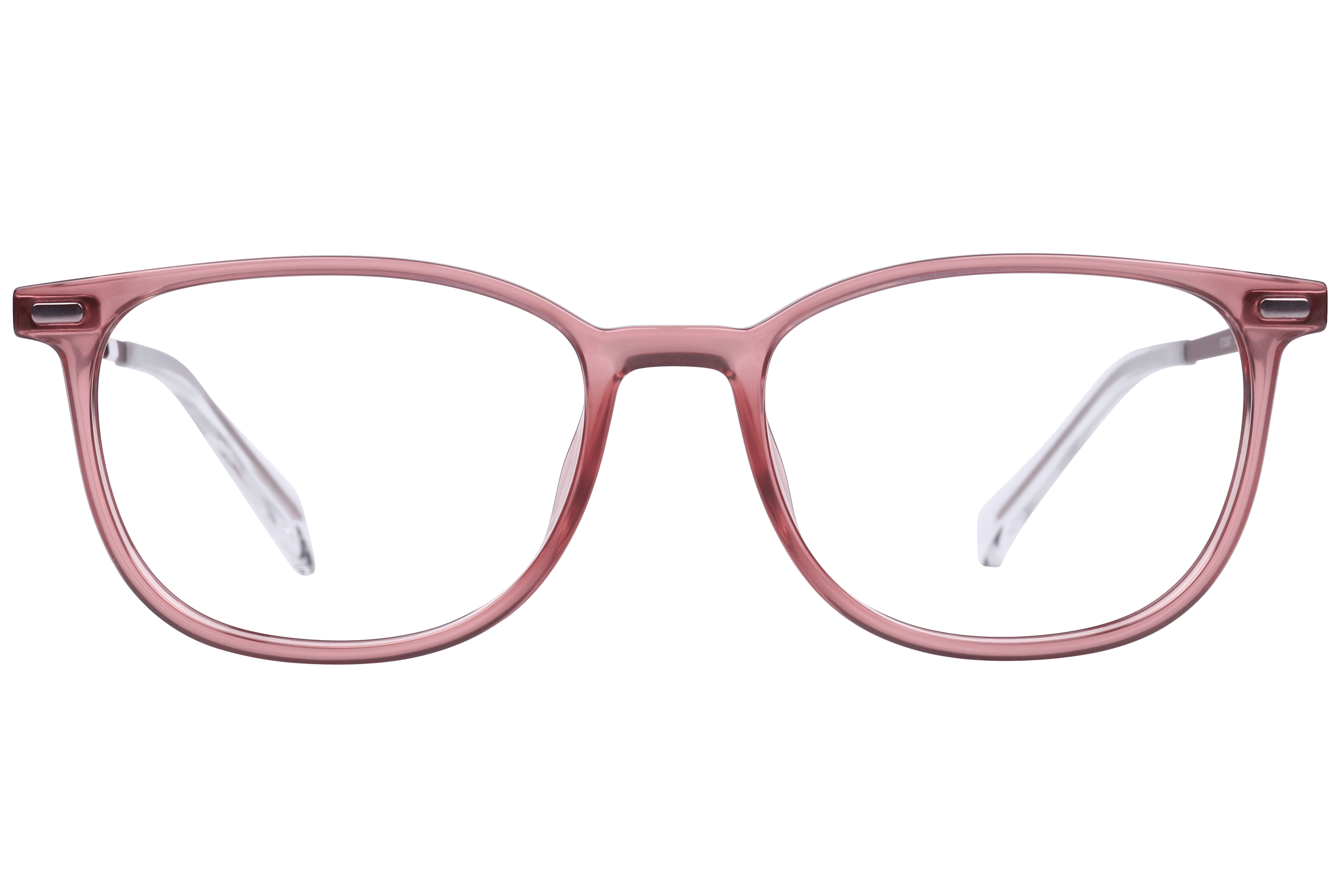 Esprit ET 33507 Frame Transparent Pink Female Full Metal Frame — Transparent Pink frame — view 2