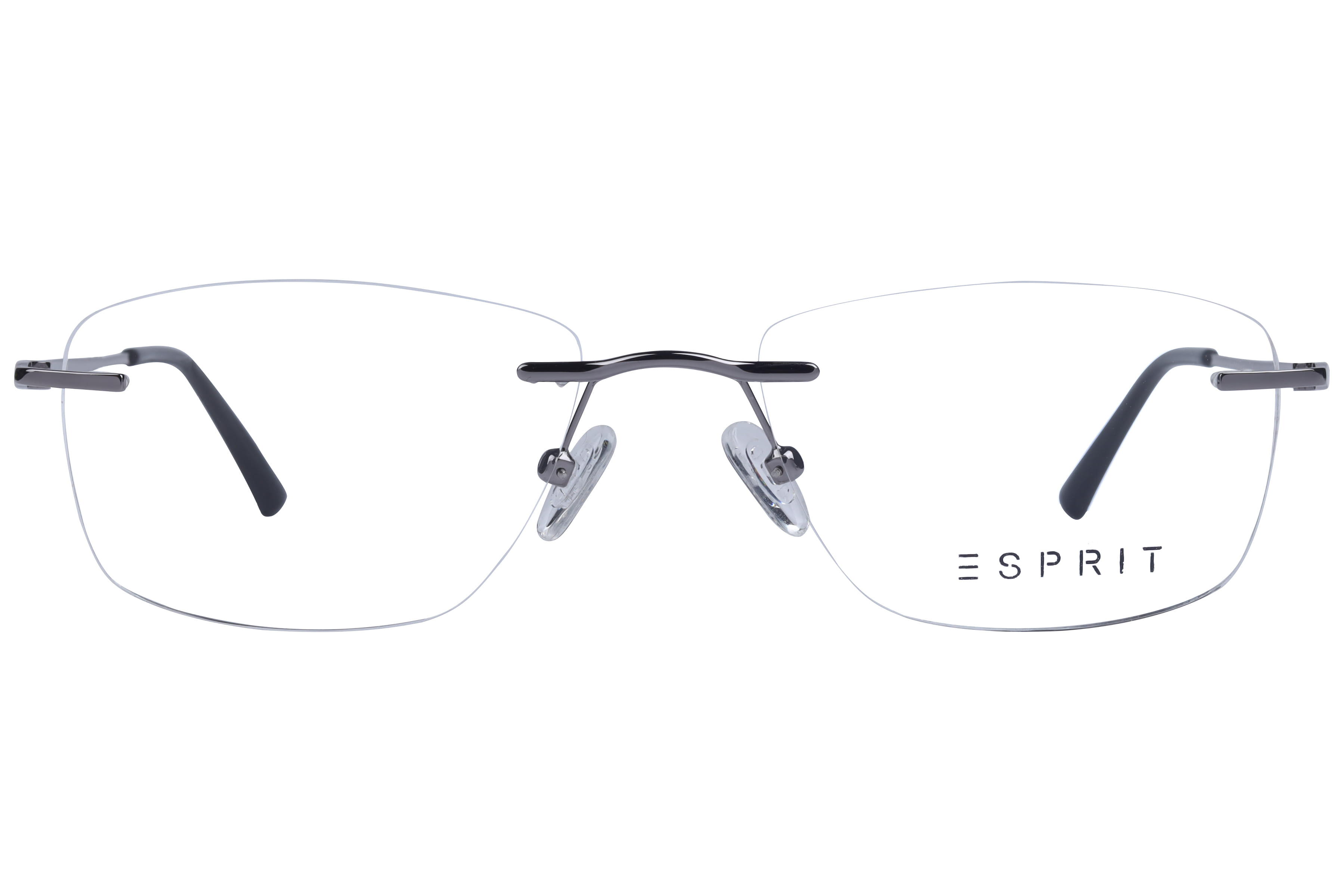 Esprit ET35604 Frame Gun Metal Unisex RimLess Metal — Gun Metal frame