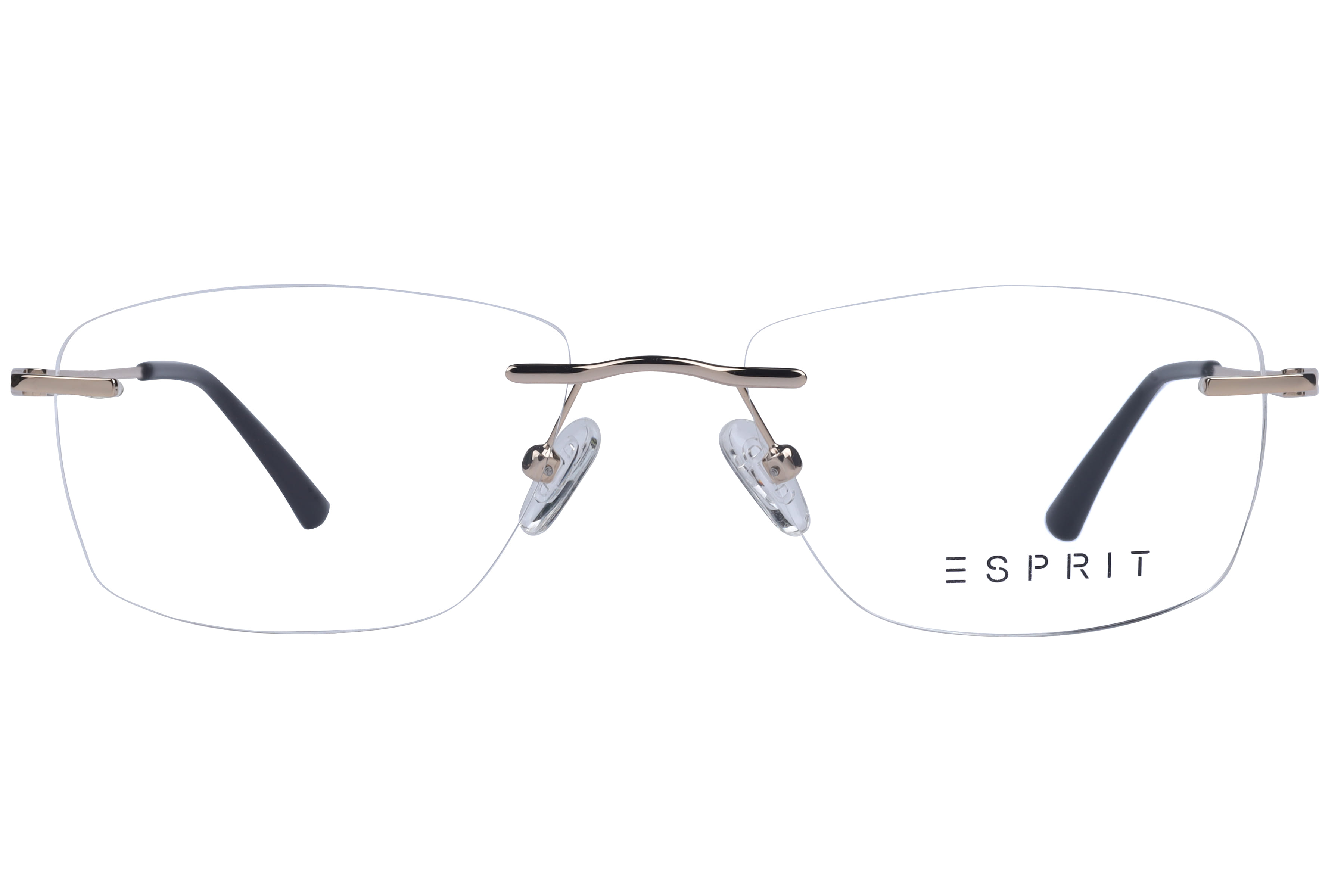 Esprit ET35604 Frame Gold Unisex RimLess Metal — Gold frame