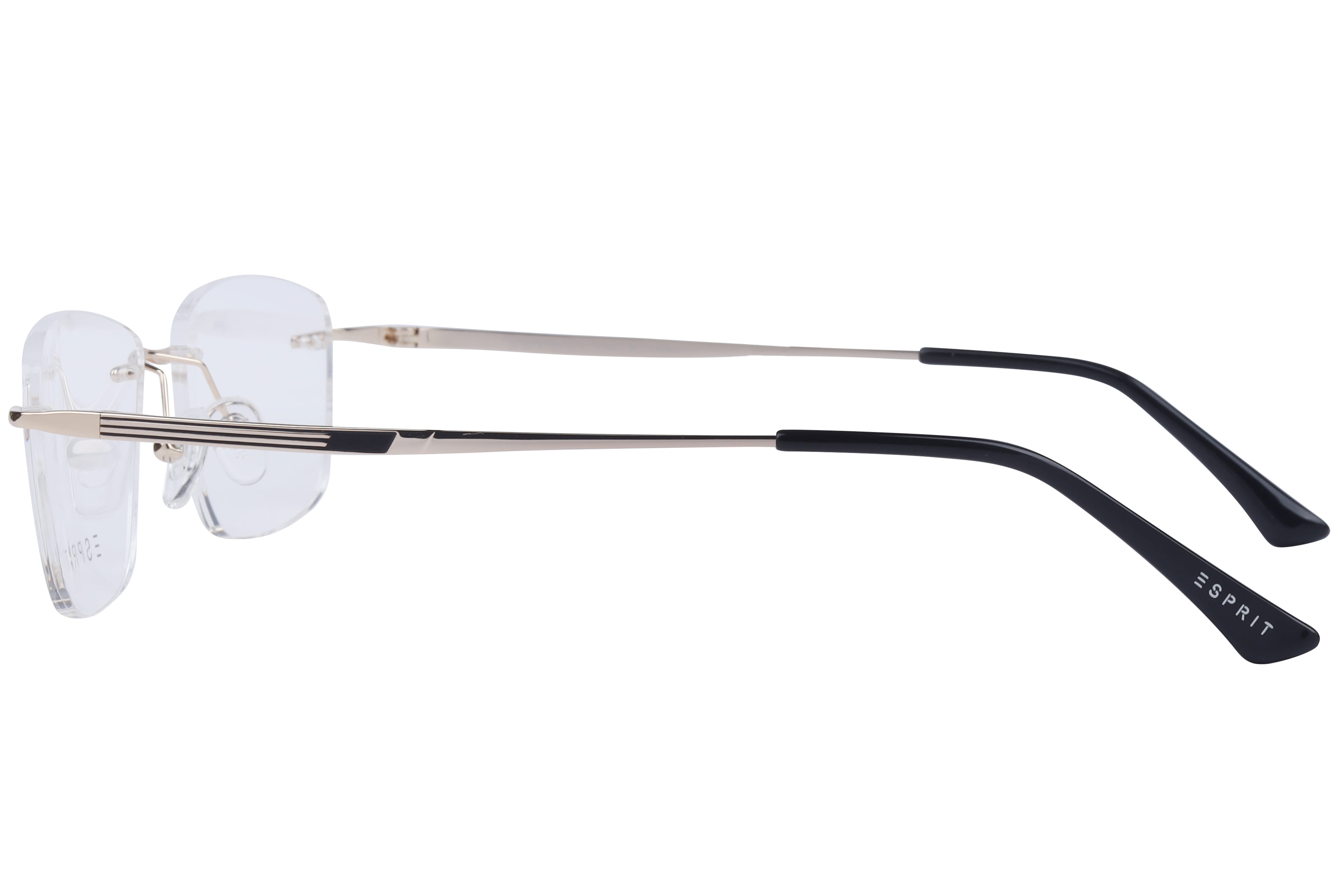 Esprit ET35604 Frame Gold Unisex RimLess Metal Frame — Gold frame — view 3