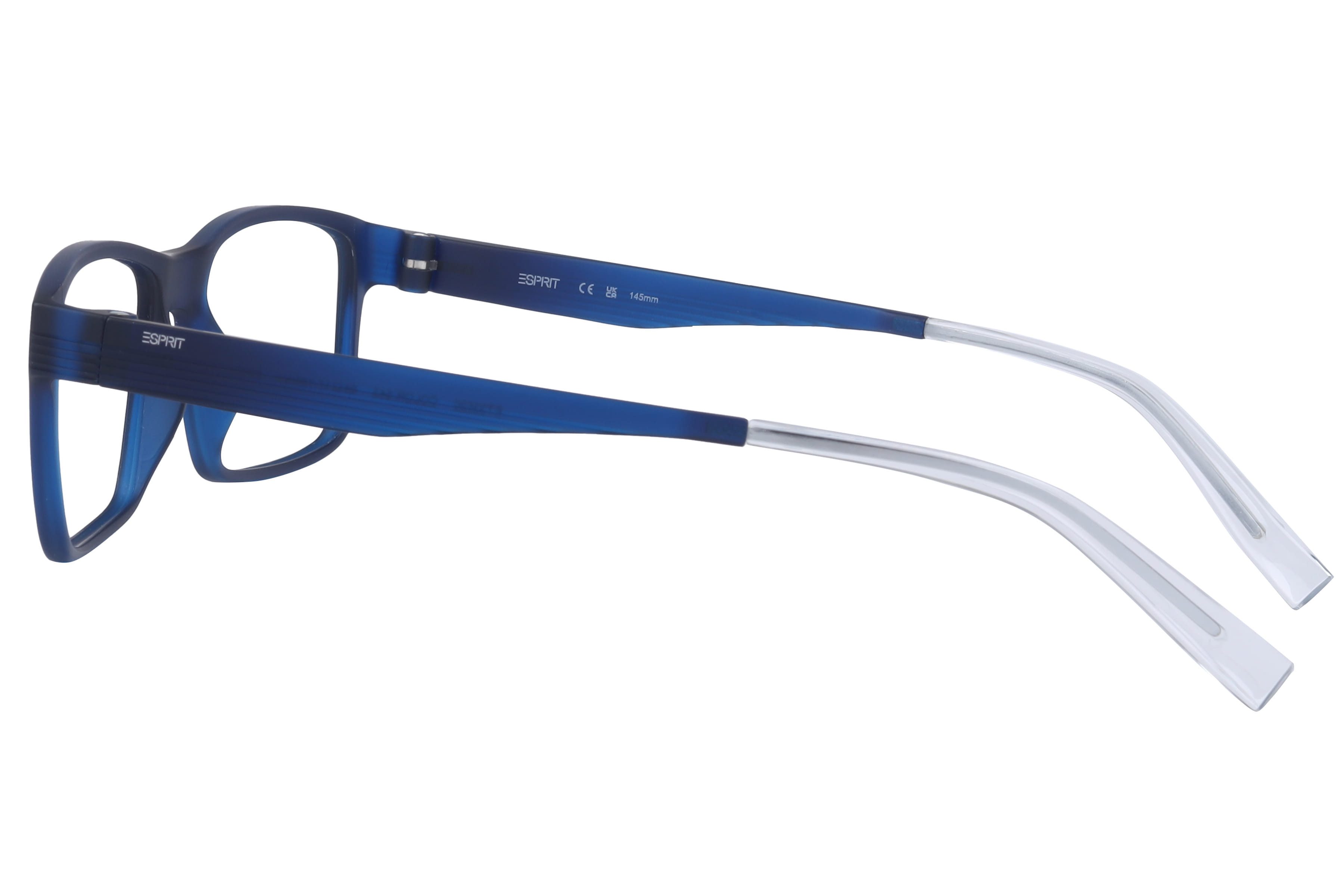 Esprit ET33520 Frame Matt Blue Unisex Full Shell Frame — Matt Blue frame — view 3