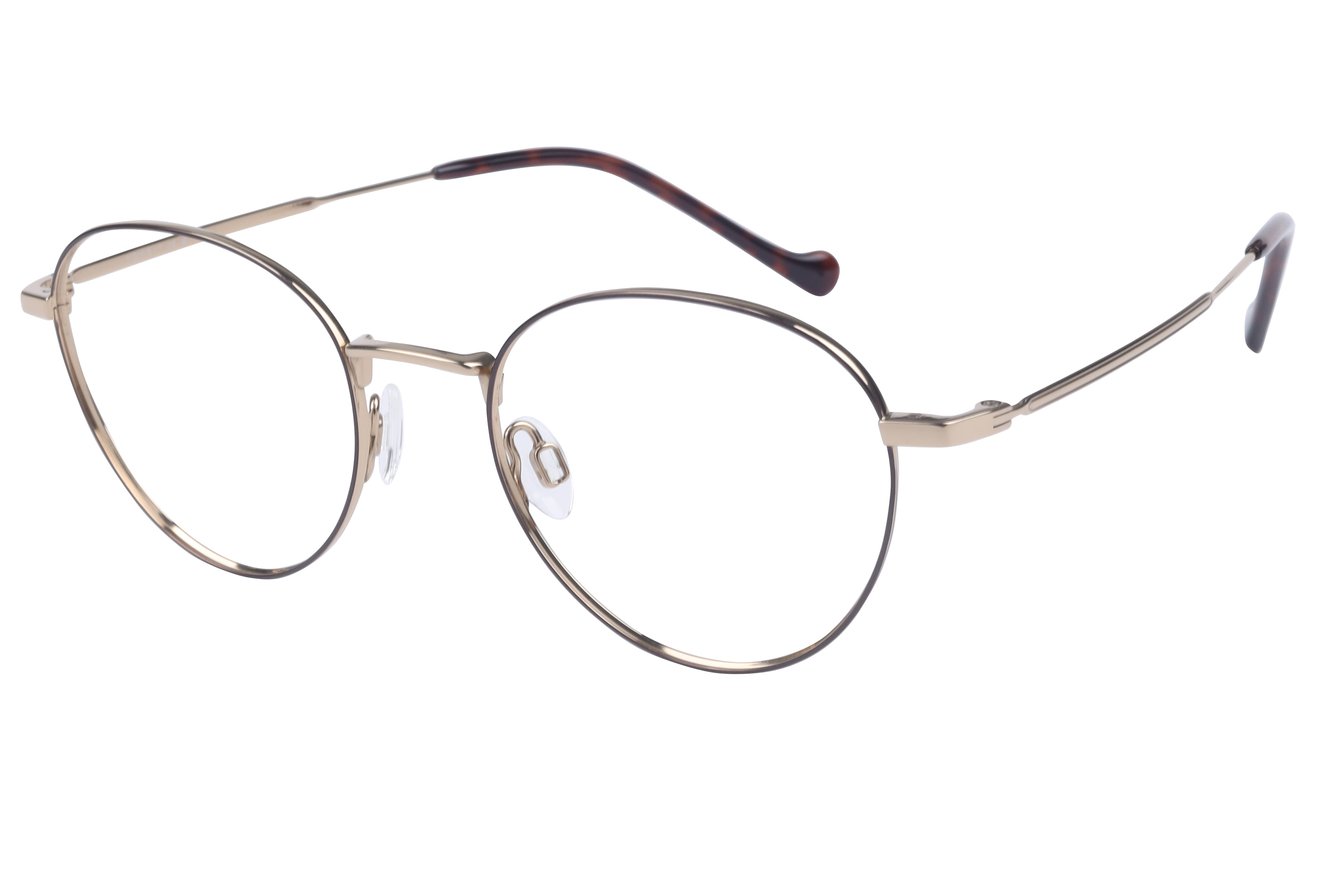 Esprit ET43516 Frame Brown Unisex Full Titanium Frame — Brown frame — view 1