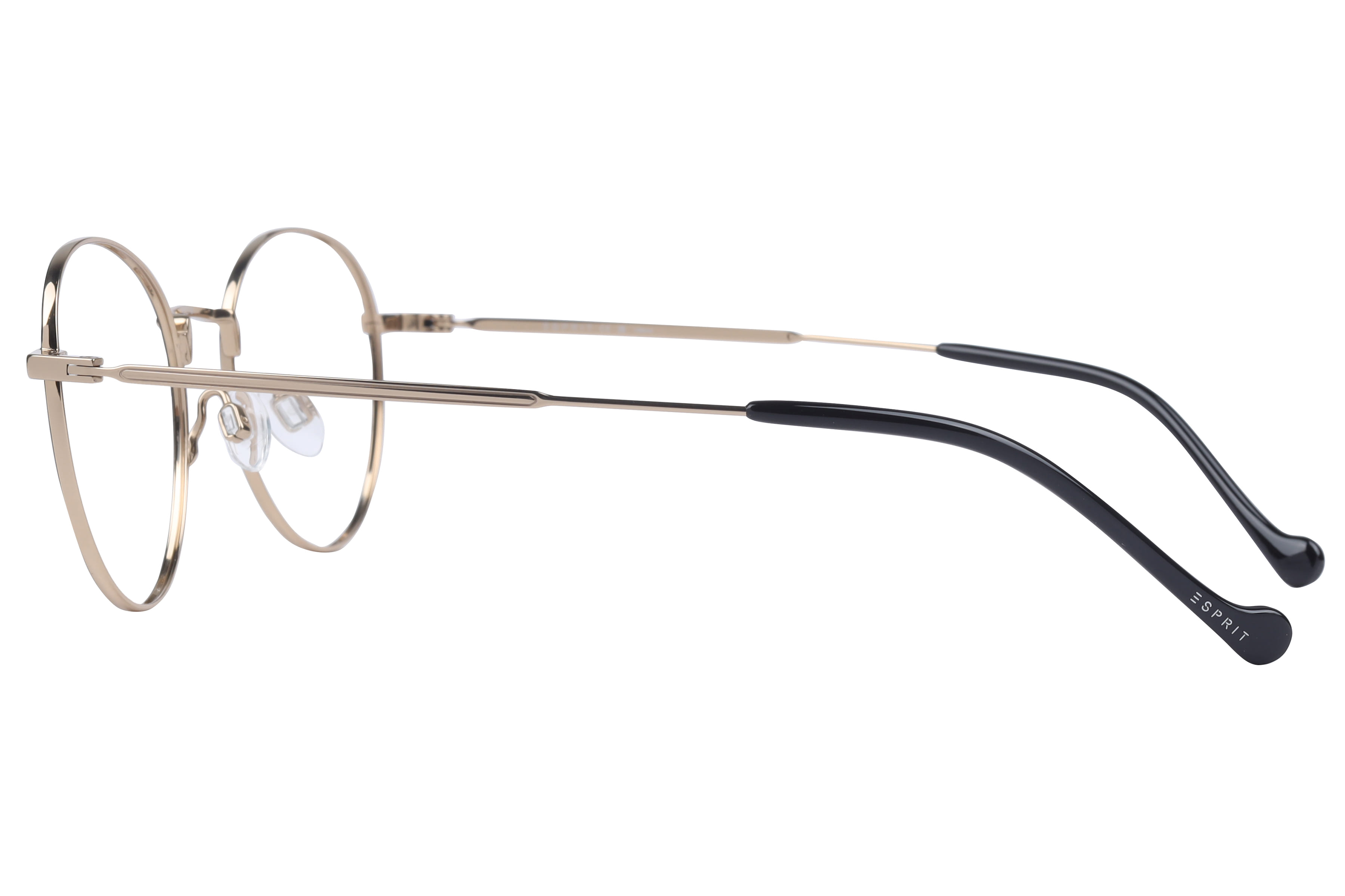 Esprit ET43516 Frame Matt Black Unisex Full Titanium Frame — Matt Black frame — view 3